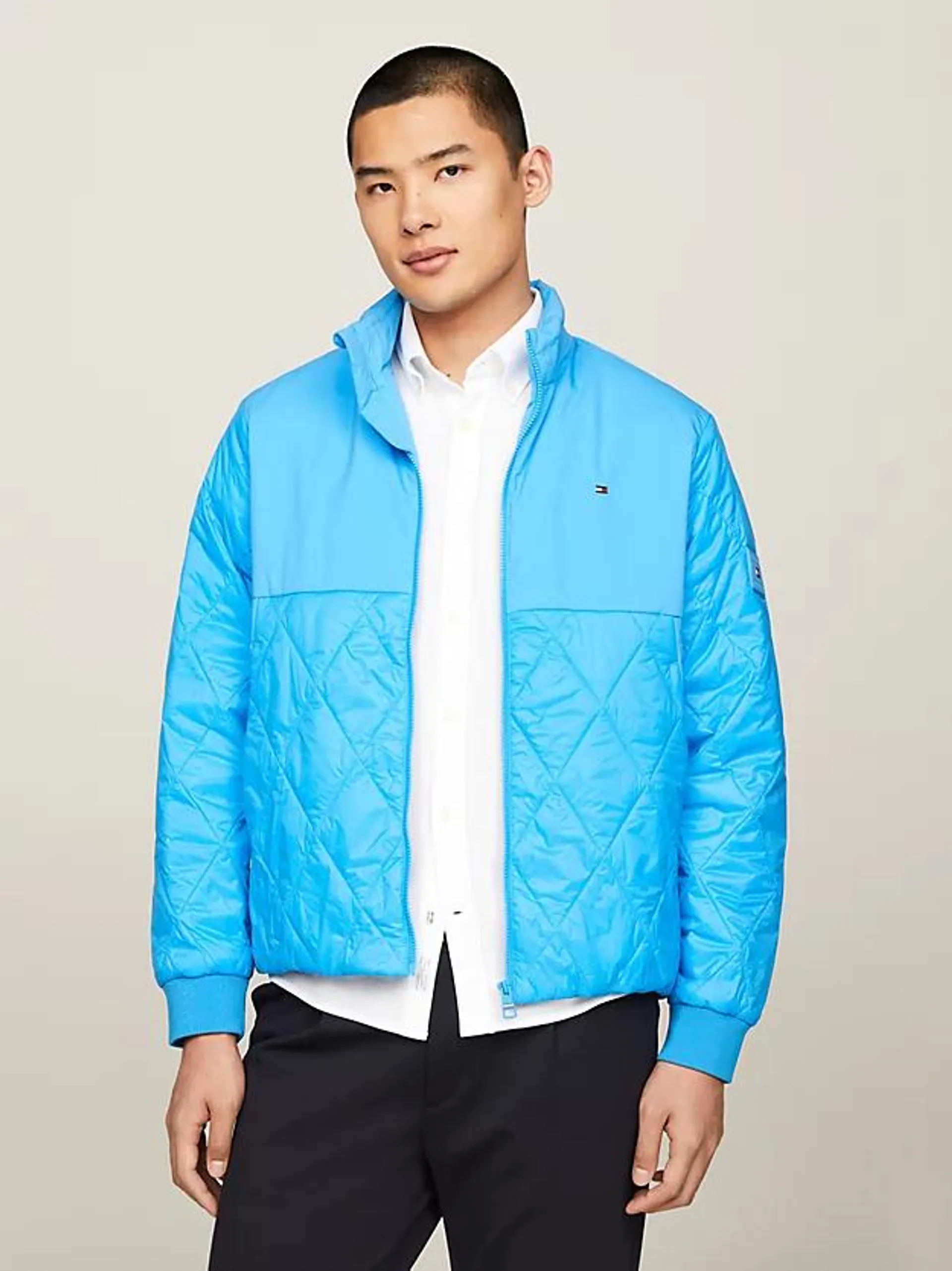 Quilted Water Repellent Zip-Thru Jacket