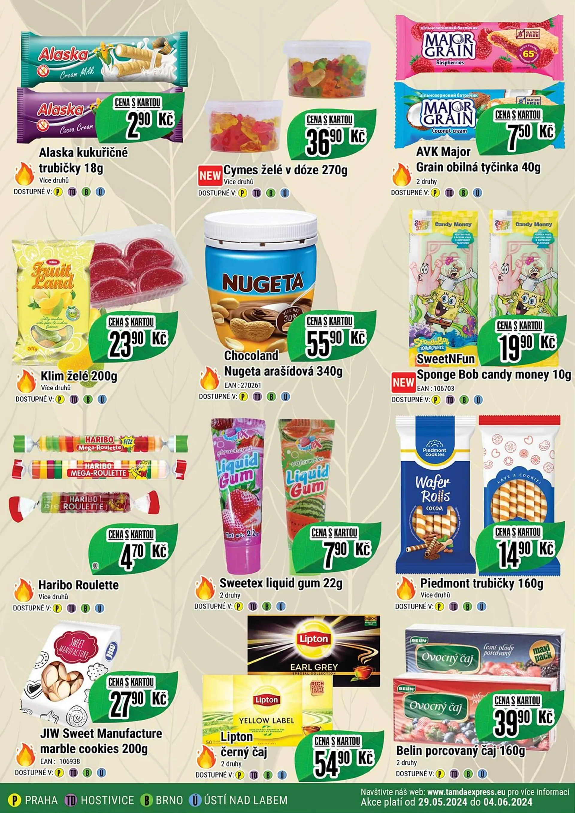 Tamda Foods leták - 2