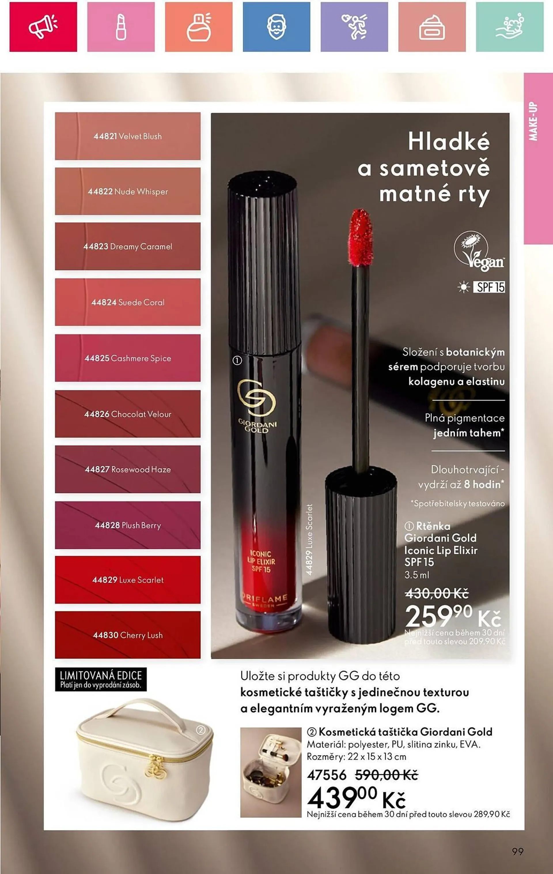 Oriflame leták - 29. prosince 12. ledna 2025 - Page 99