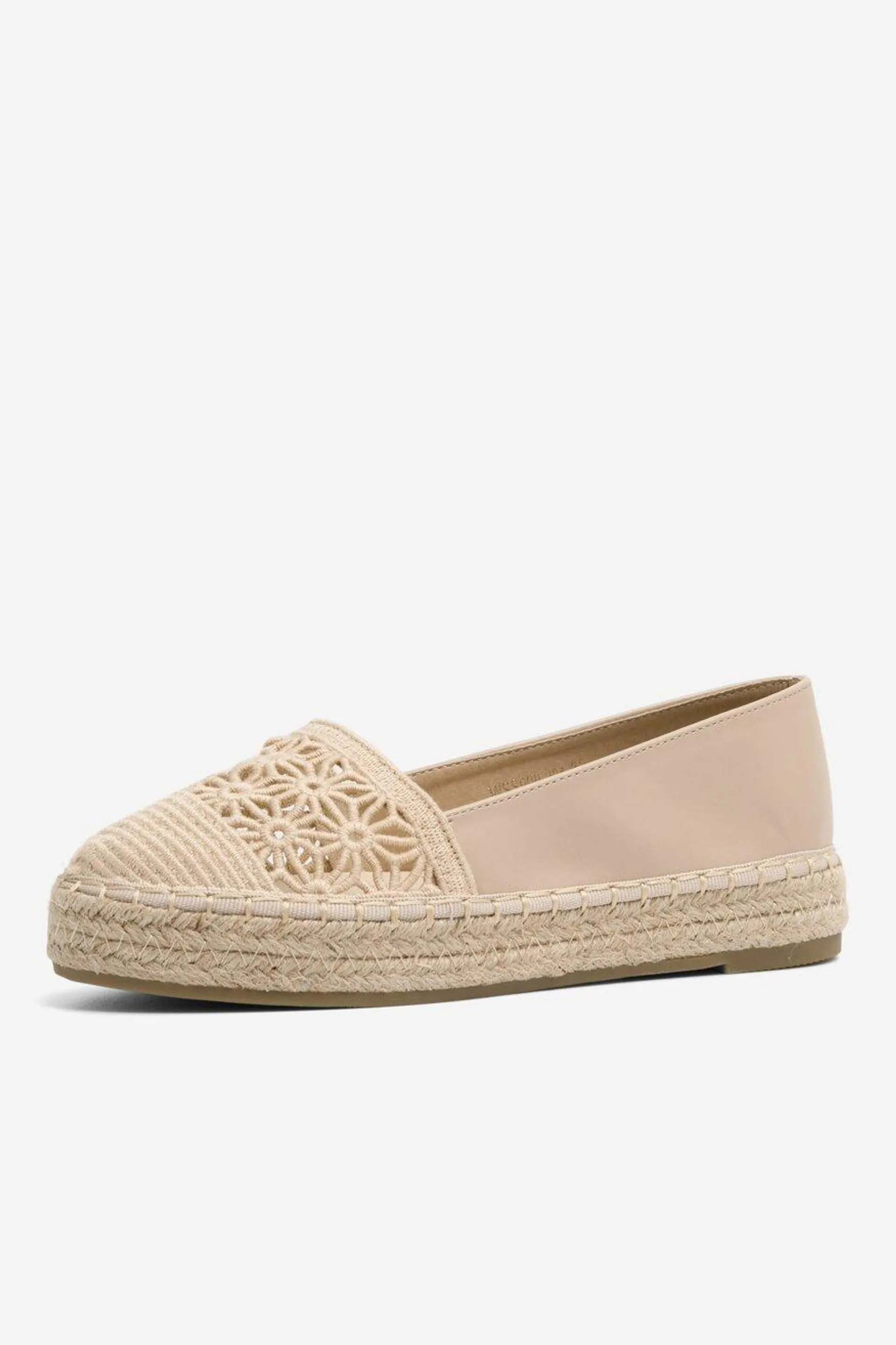 Espadrilky DeeZee BÉŽOVÁ