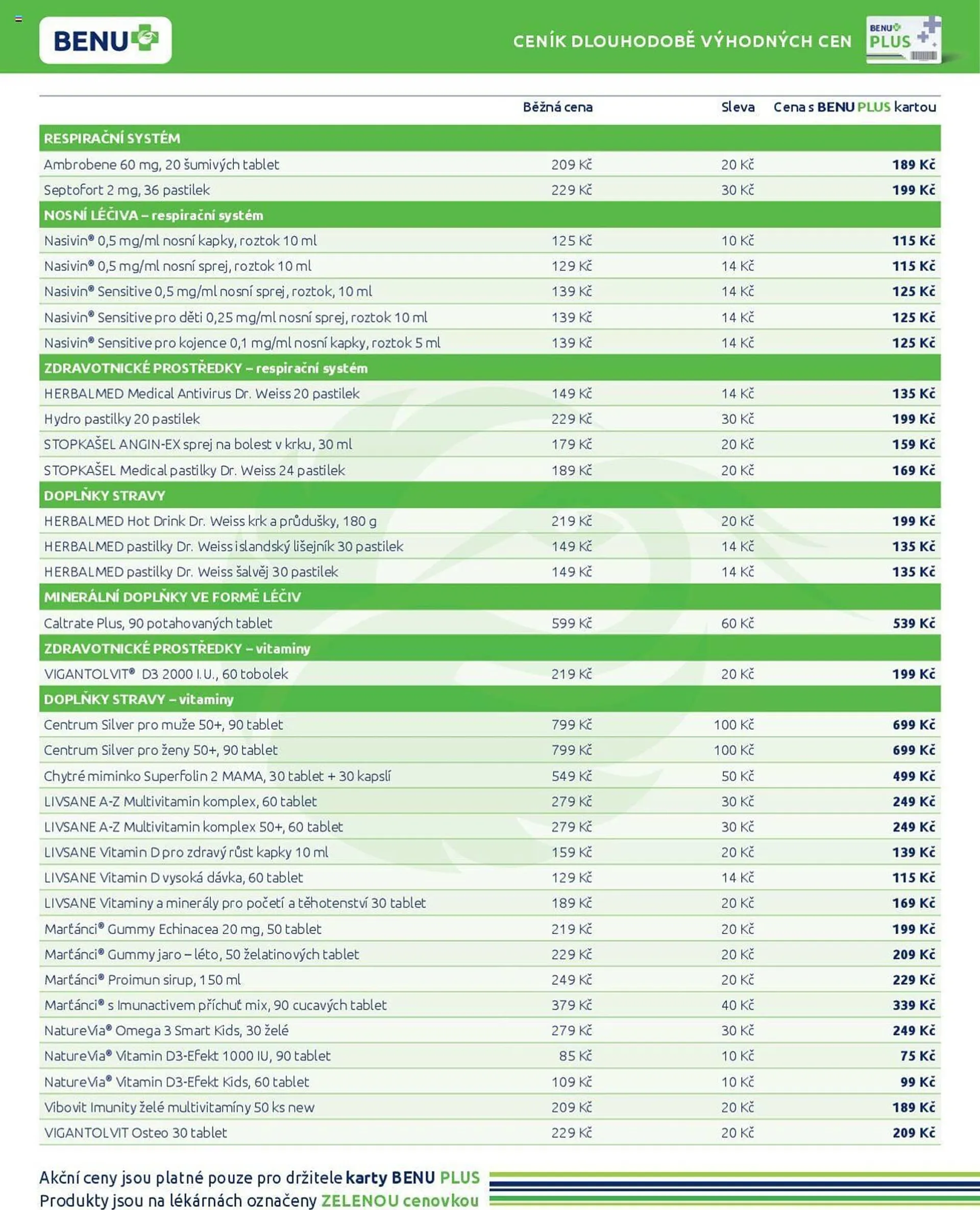 Benu leták - 1. září 30. září 2024 - Page 10