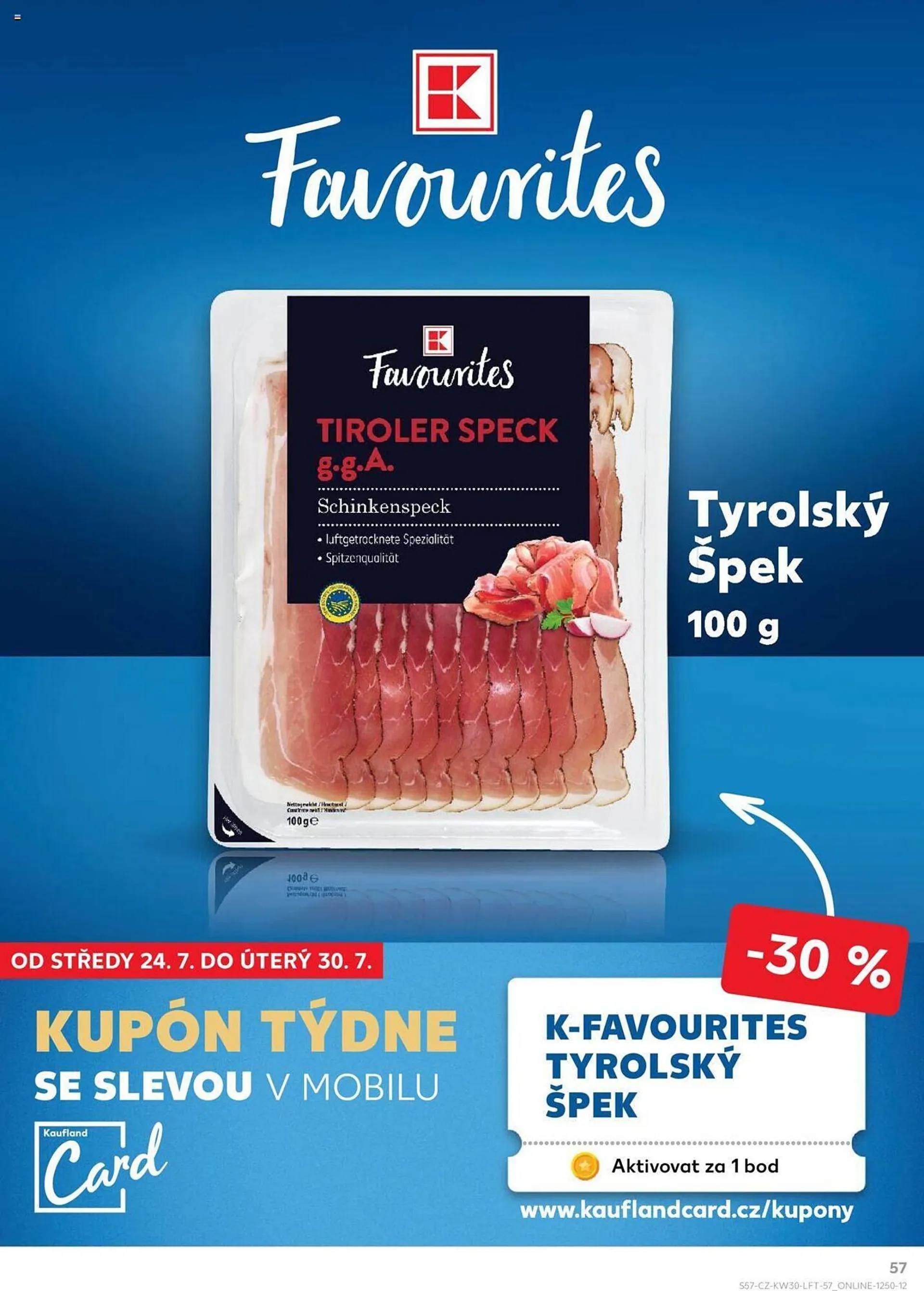 Kaufland leták - 24. července 30. července 2024 - Page 57