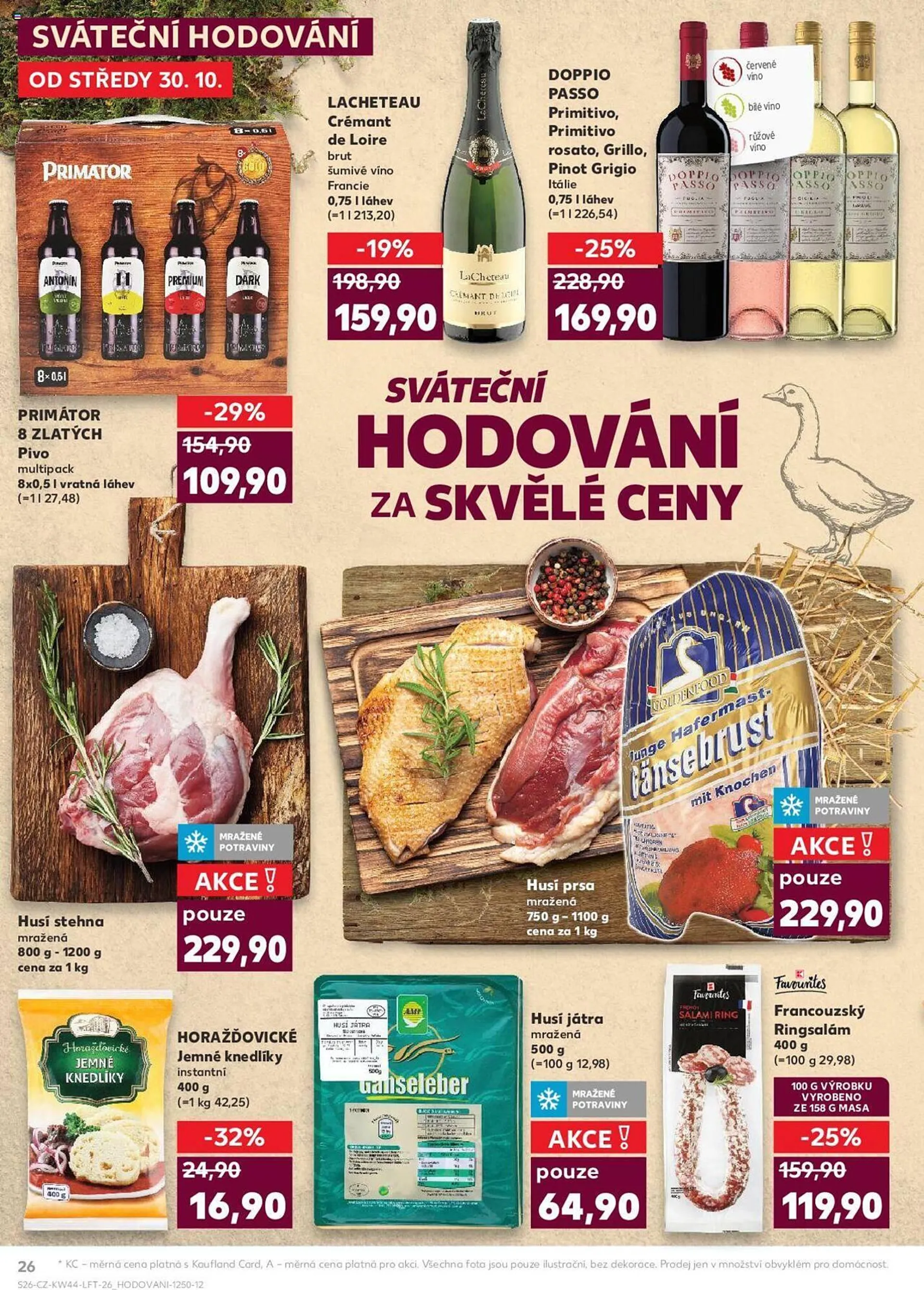 Kaufland leták - 30. října 5. listopadu 2024 - Page 26