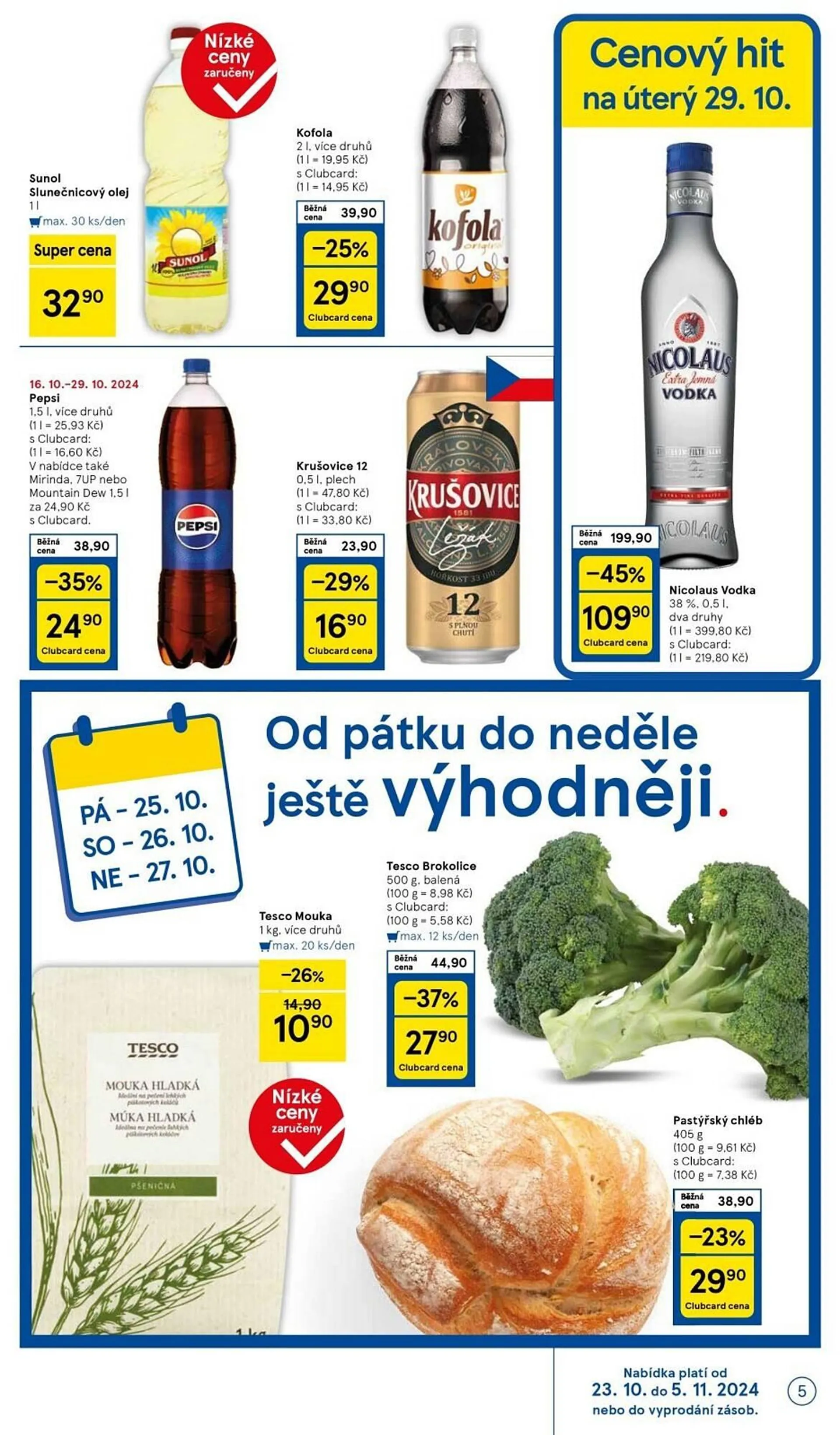 Tesco leták - 23. října 29. října 2024 - Page 5