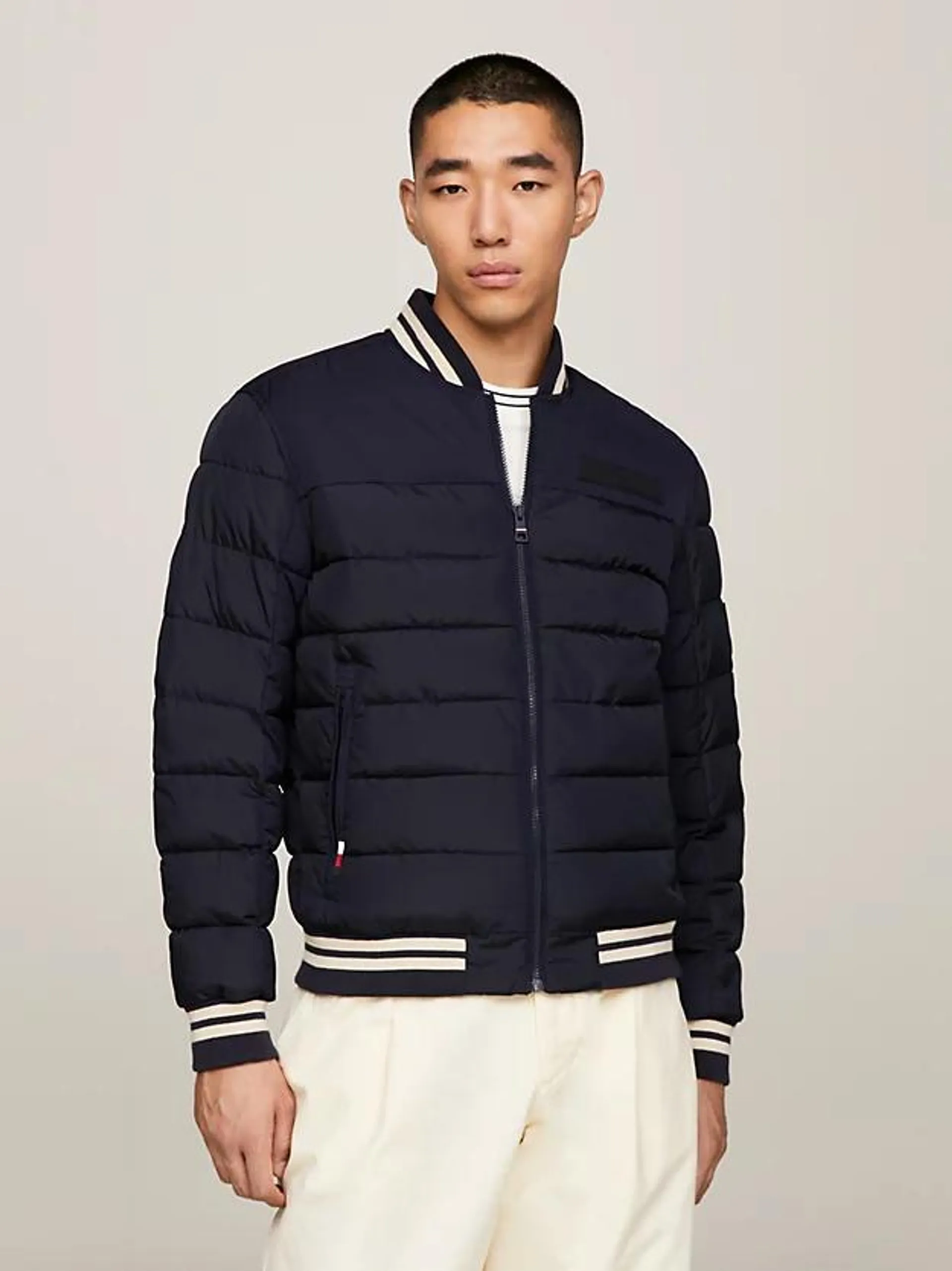 TH Warm New York Puffer Bomber Jacket