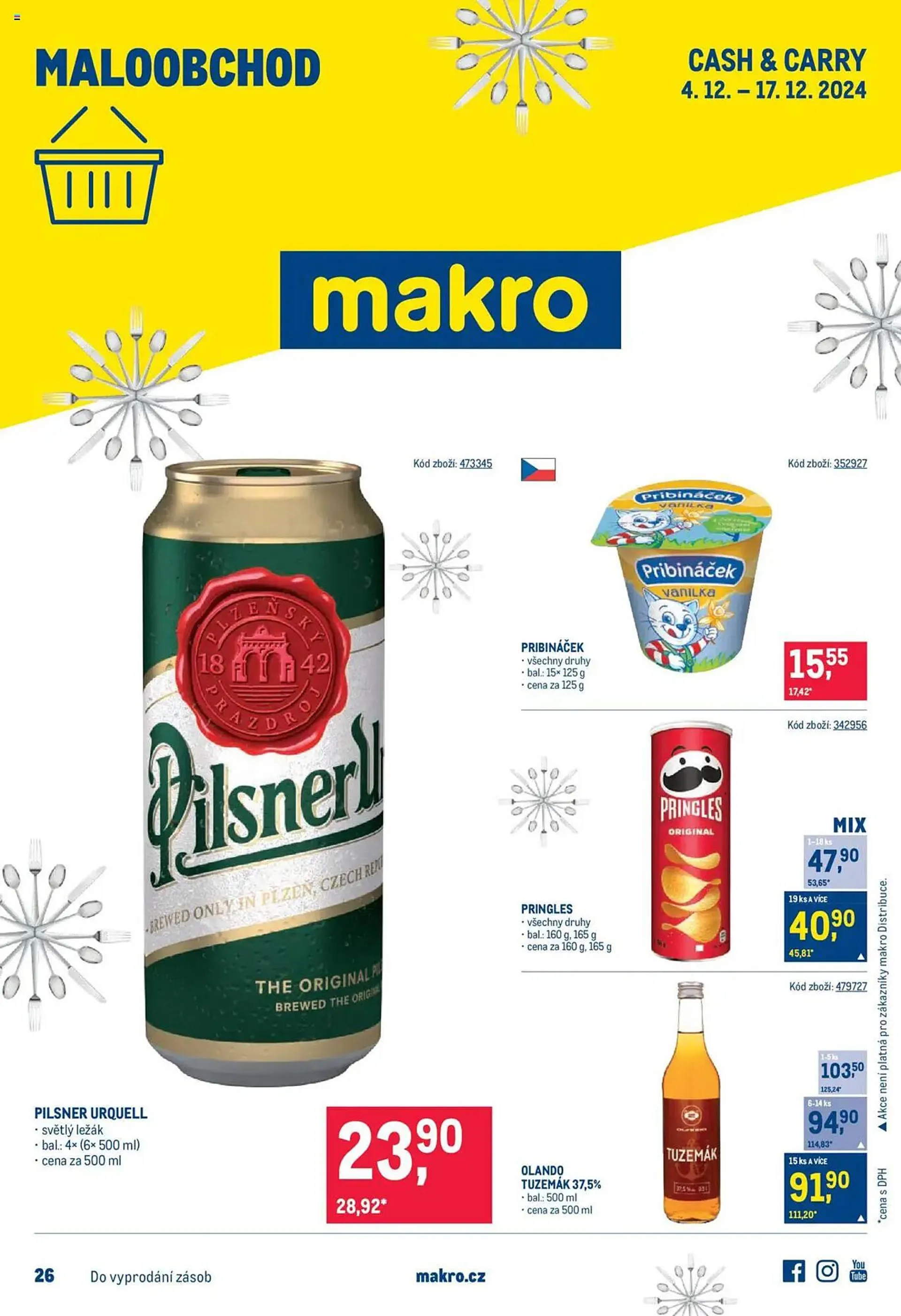 Makro leták - 4. prosince 17. prosince 2024 - Page 1