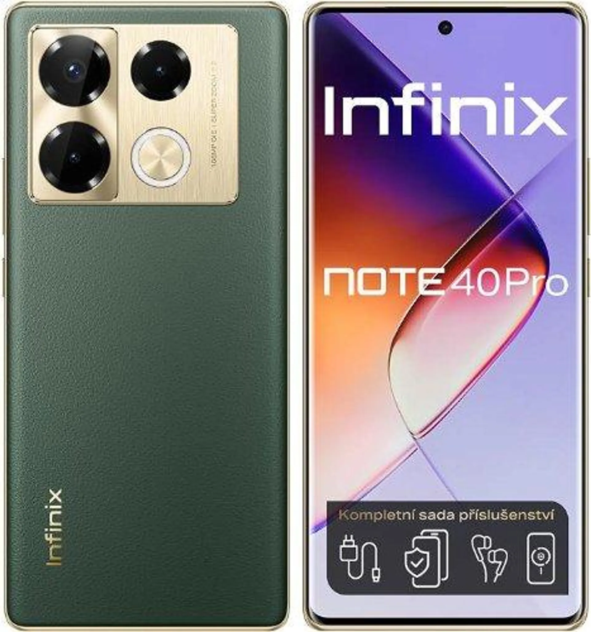 Infinix Note 40 PRO 12GB/256GB Vintage Green