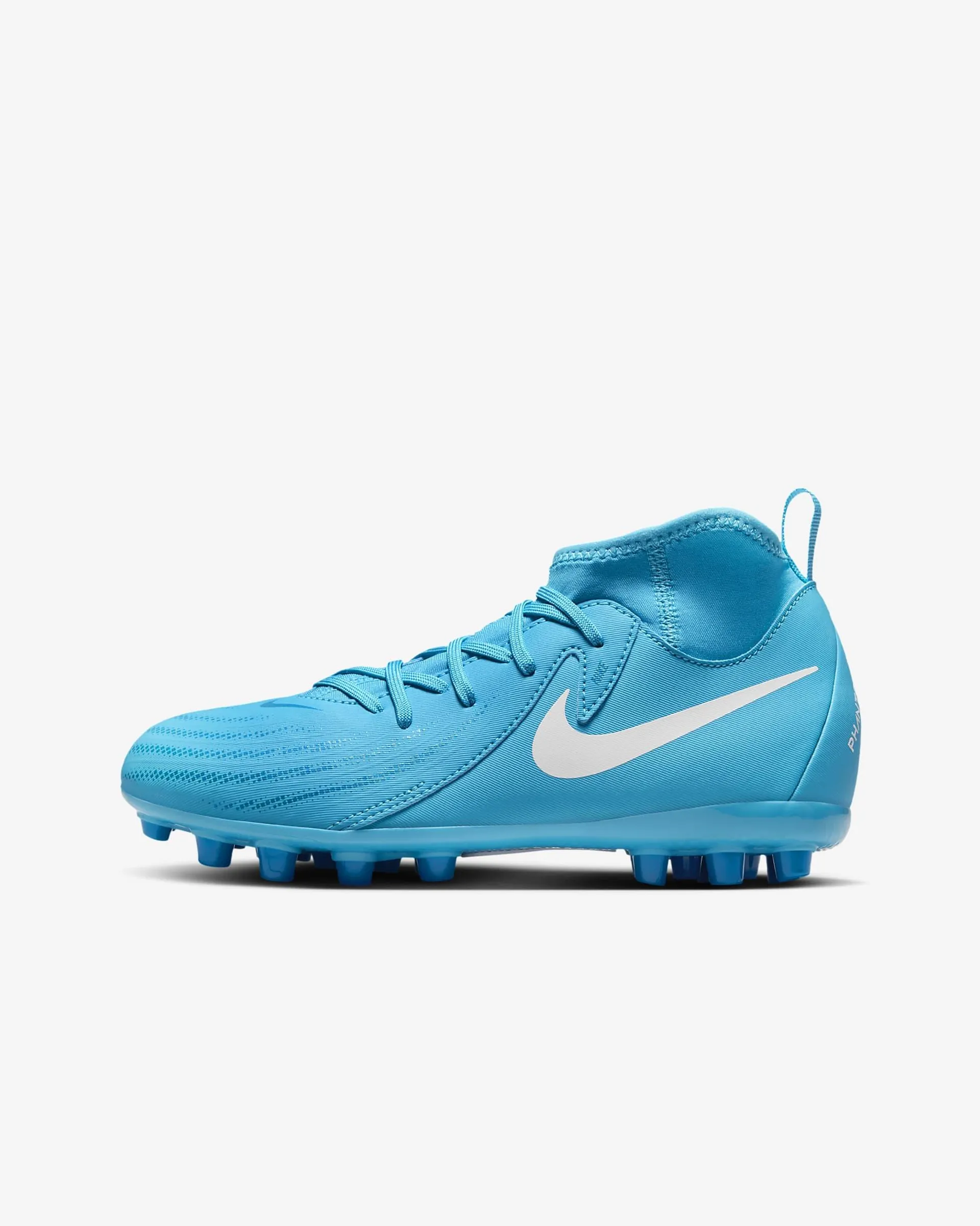 Younger/Older Kids' AG High-Top Football Boot