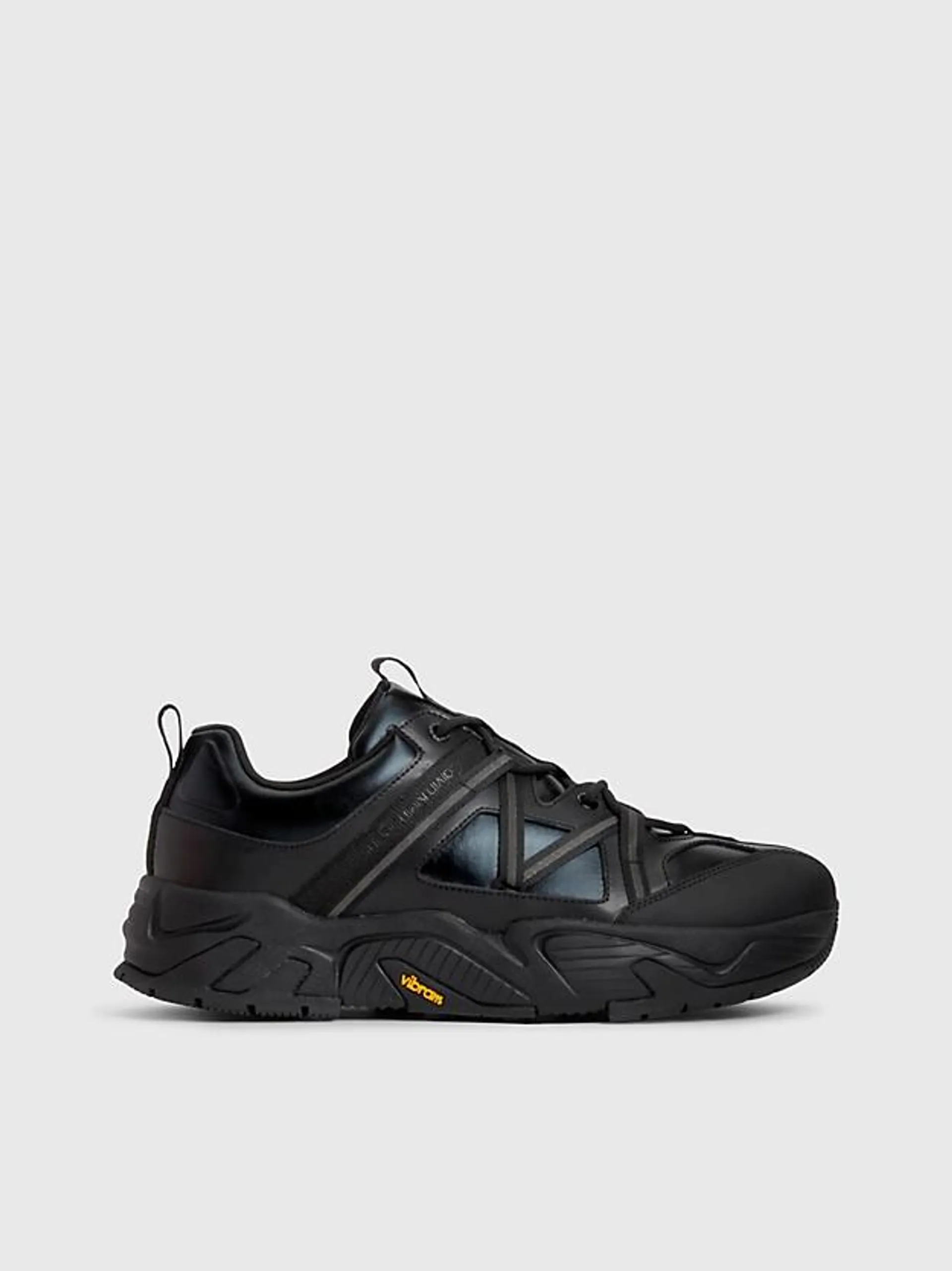 Leather Vibram® Chunky Trainers