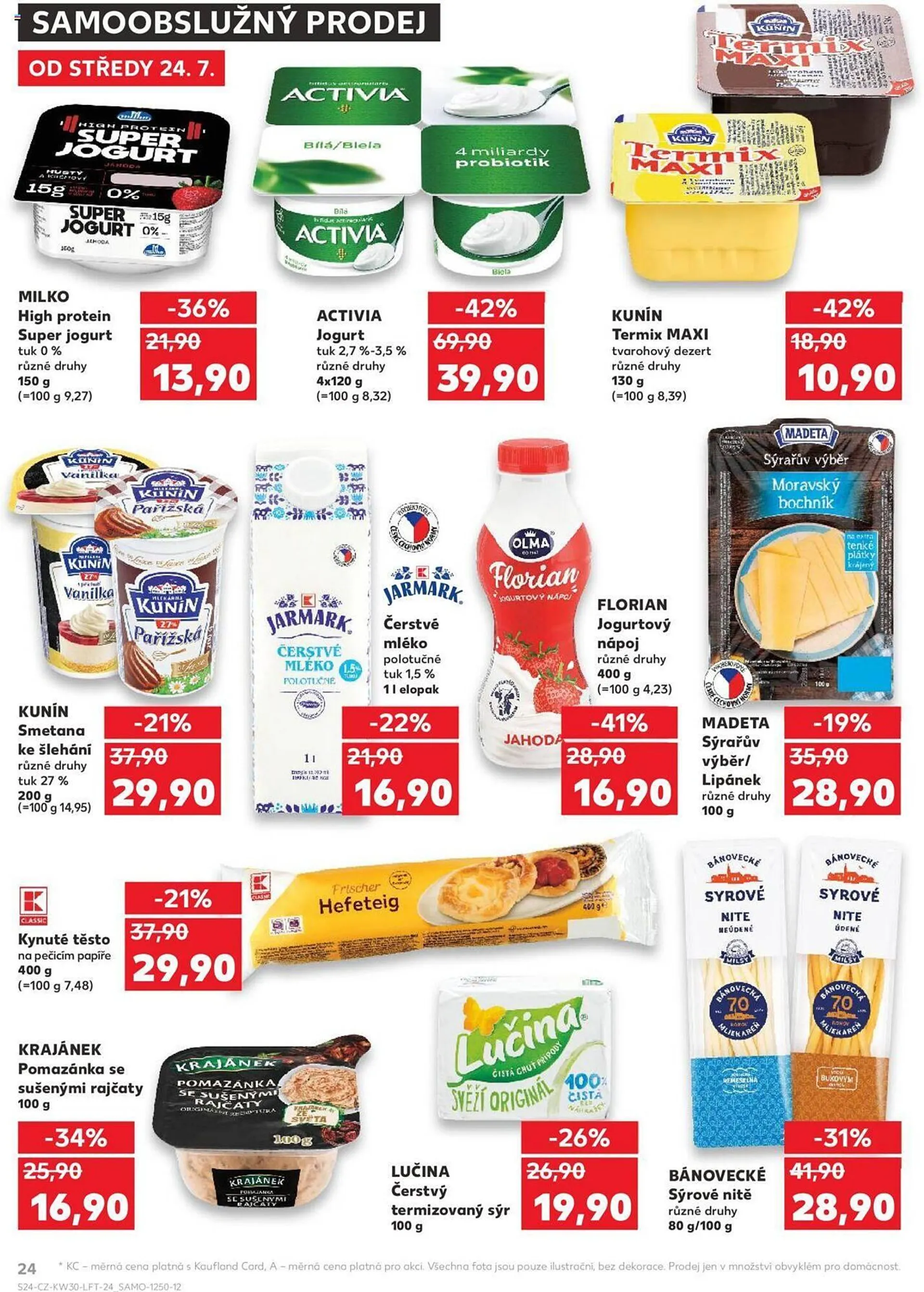 Kaufland leták - 24. července 30. července 2024 - Page 24