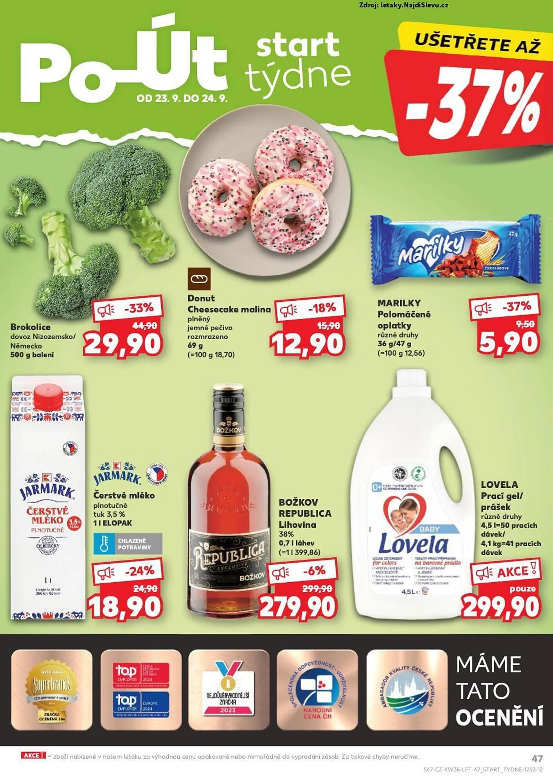 Kaufland leták - 18. září 24. září 2024 - Page 47