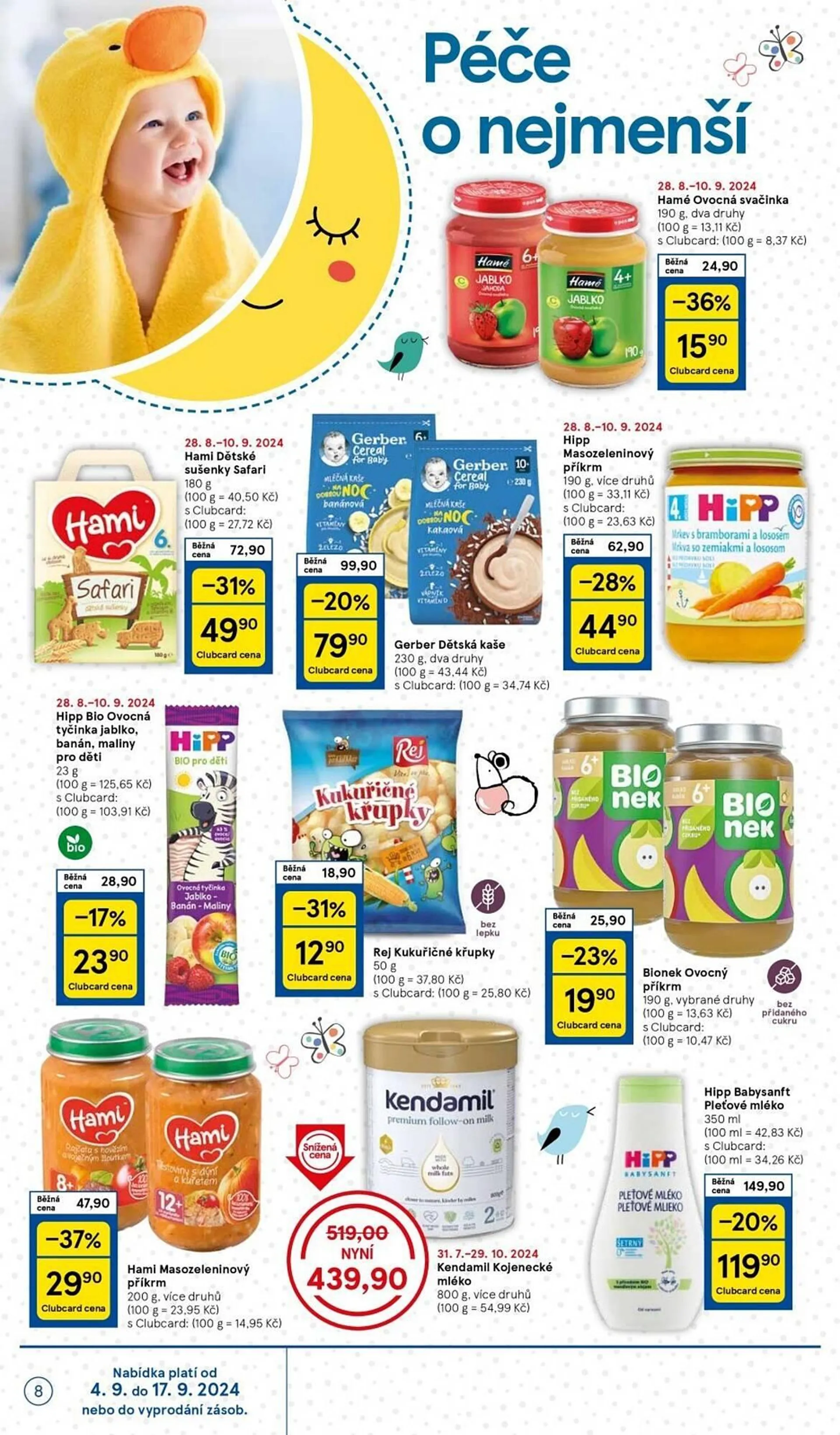 Tesco Supermarket  leták - 4. září 10. září 2024 - Page 8