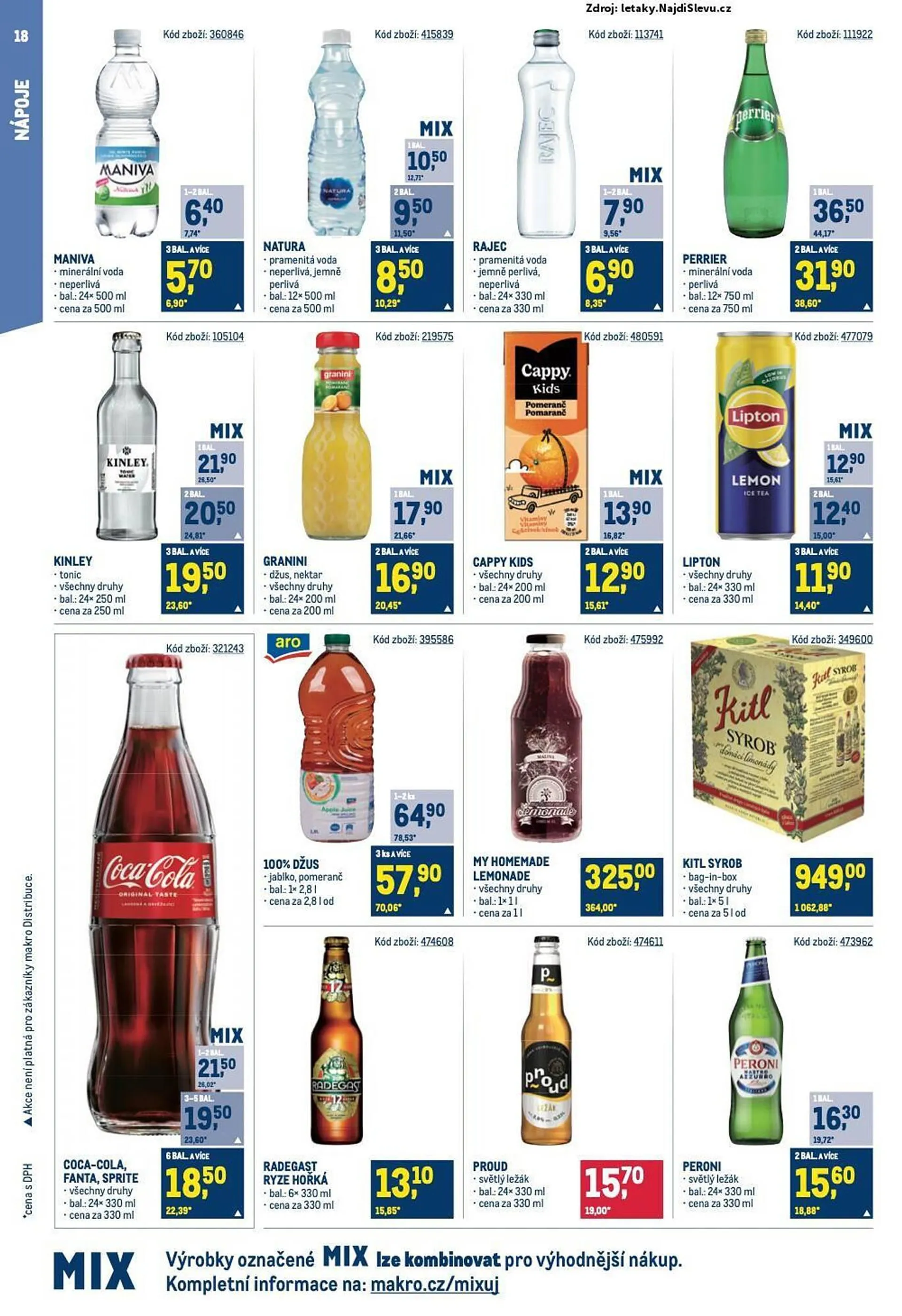 Makro leták - 20. listopadu 3. prosince 2024 - Page 18