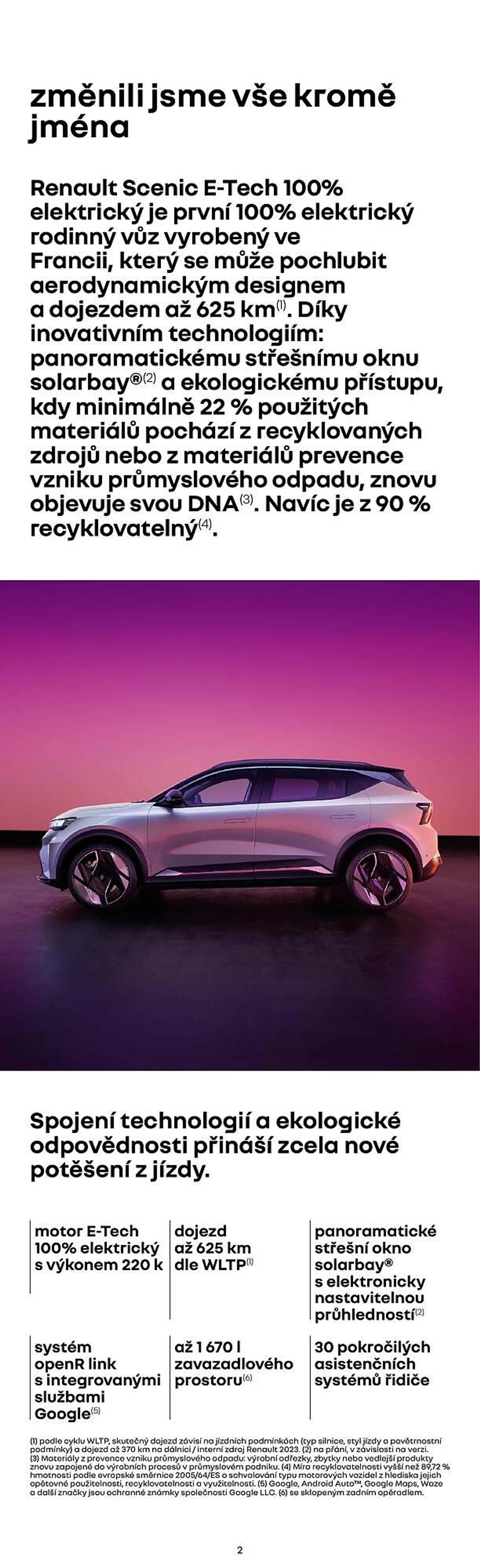 Renault Scenic E:TECH leták - 12. července 31. prosince 2024 - Page 2