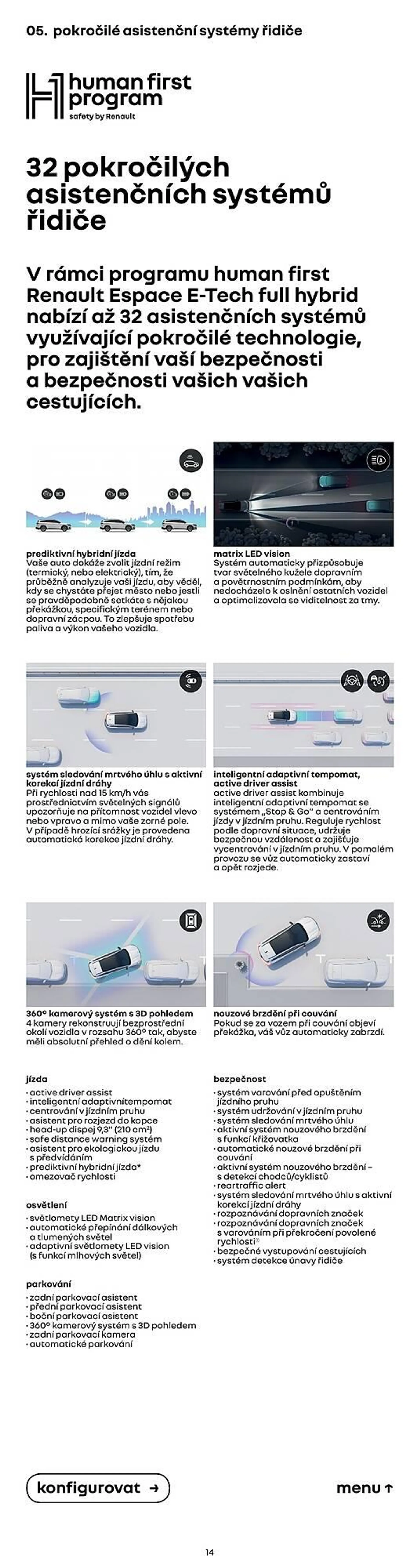 Renault Espace e:Tech leták - 12. července 31. prosince 2024 - Page 14