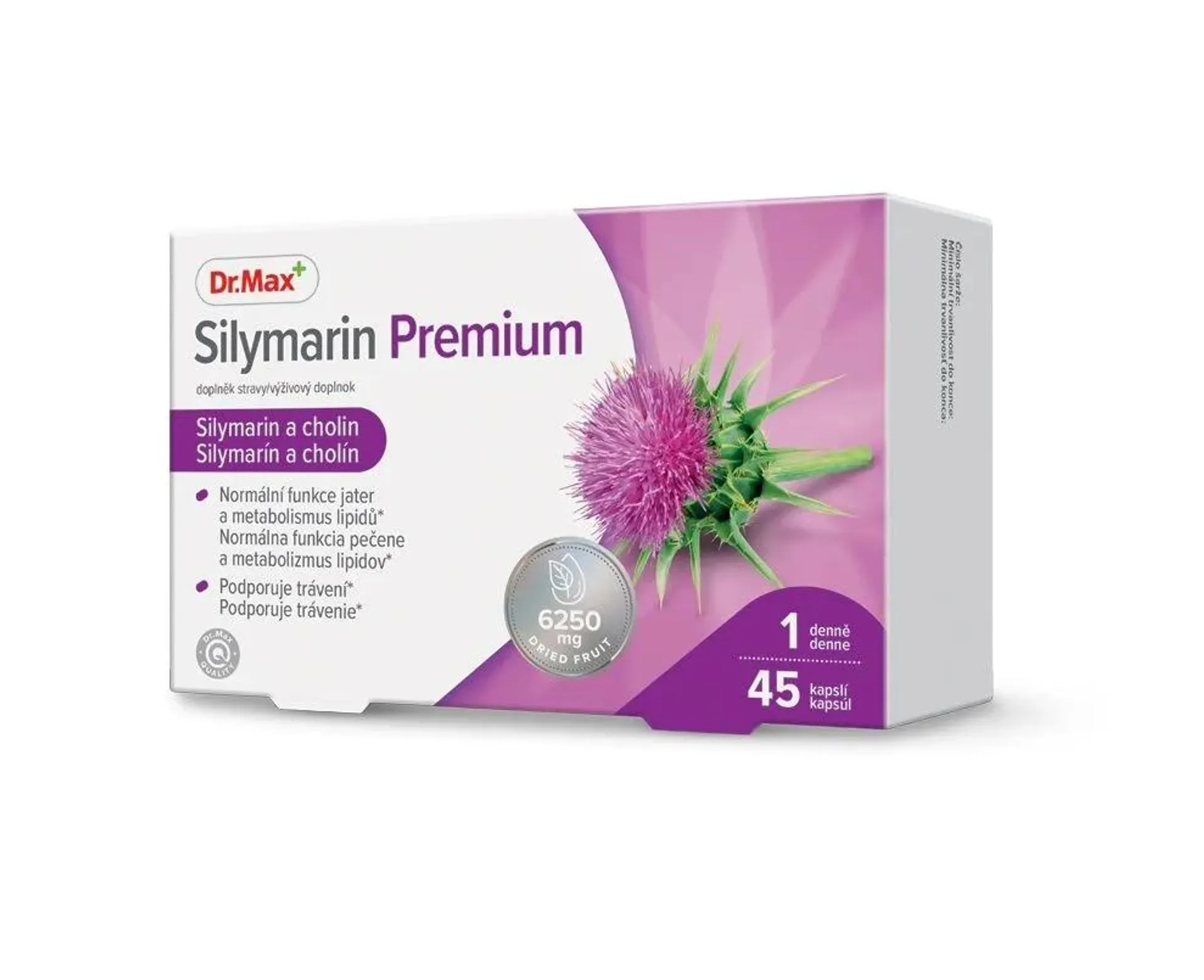 Dr. Max Silymarin Premium 45 kapslí