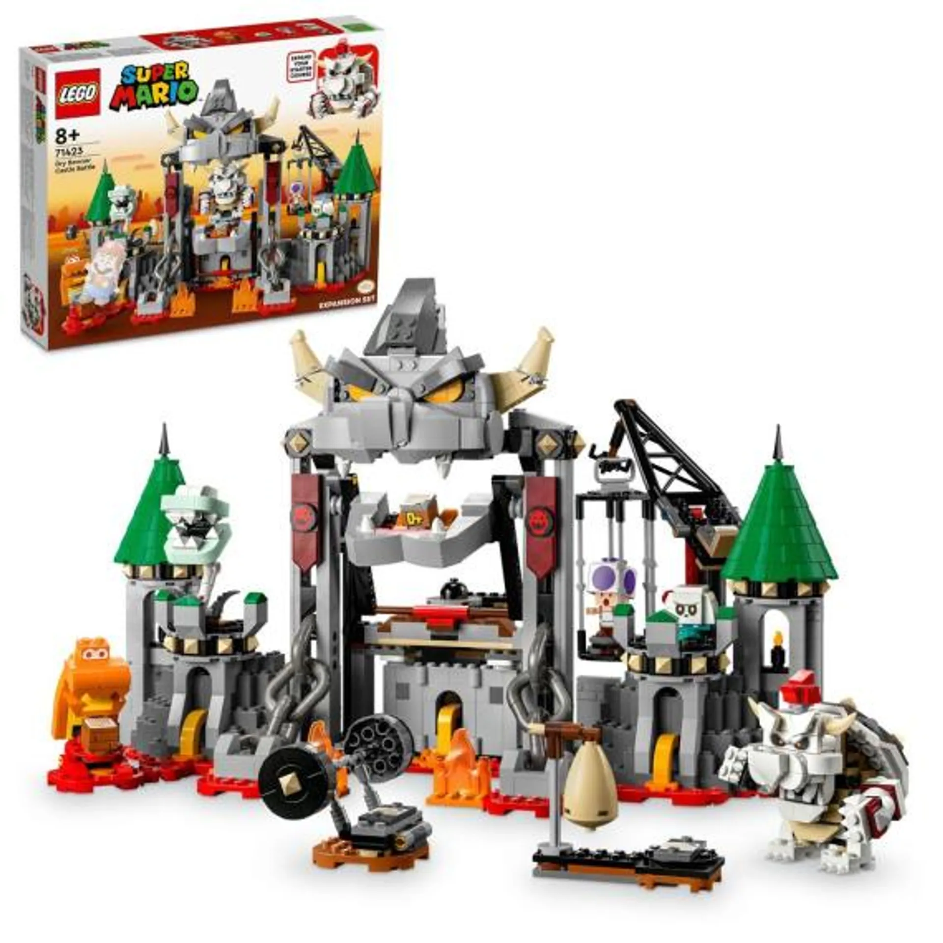 LEGO® Super Mario™ 71423 Boj ve Dry Bowserově hradu – rozšiřující set