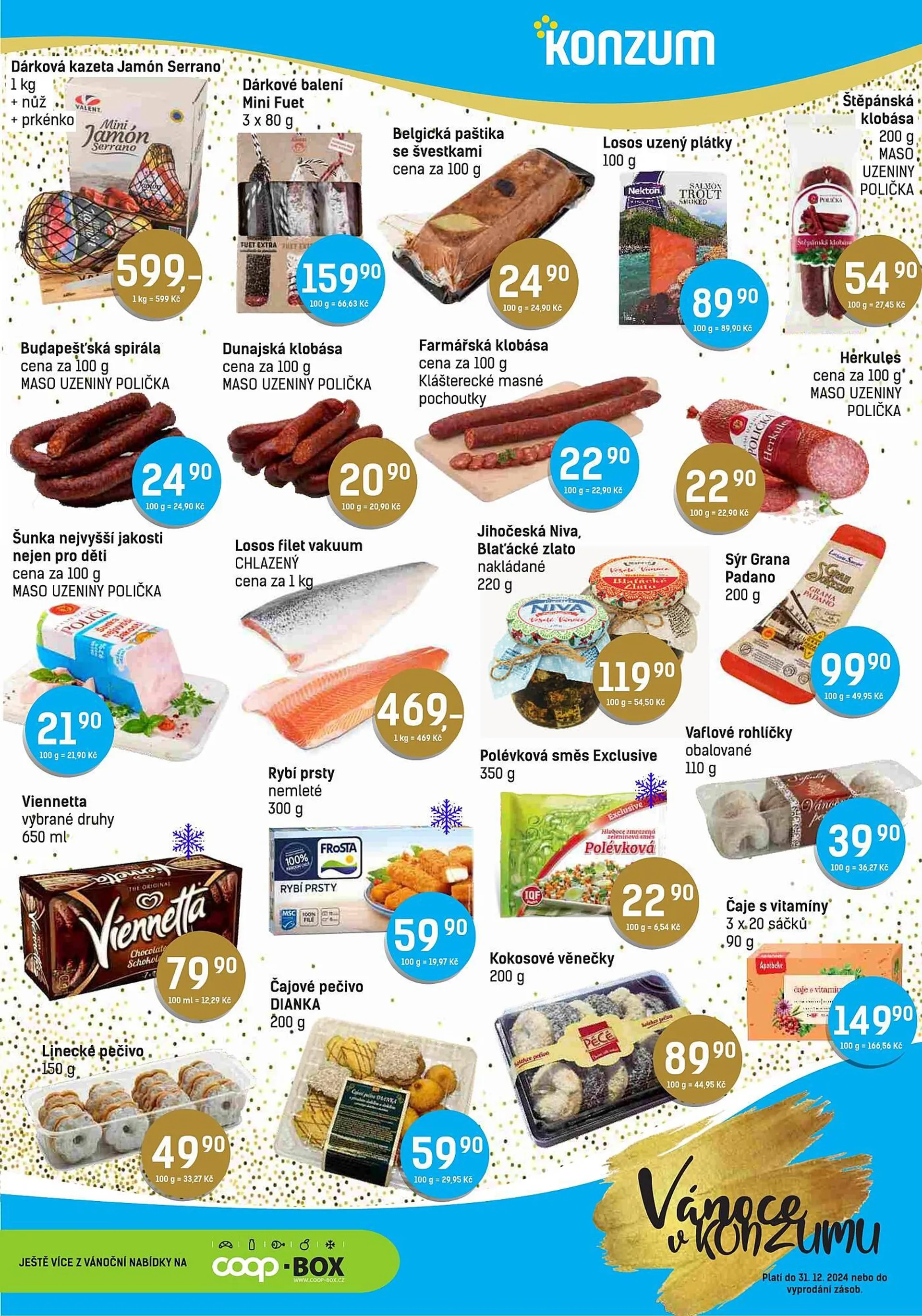 Konzum leták - 4. prosince 31. prosince 2024 - Page 17