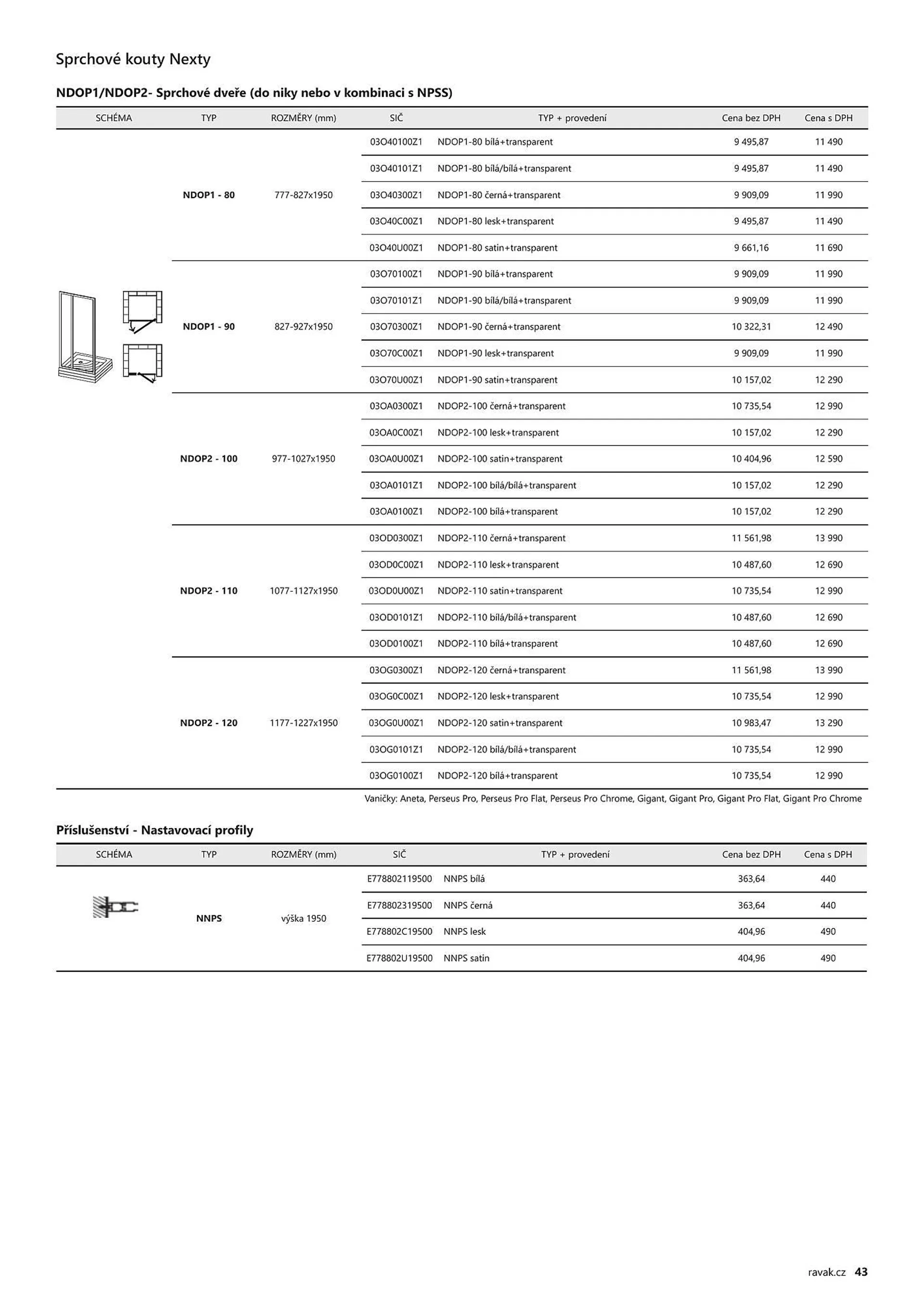 Ravak leták - 11. ledna 28. prosince 2023 - Page 43