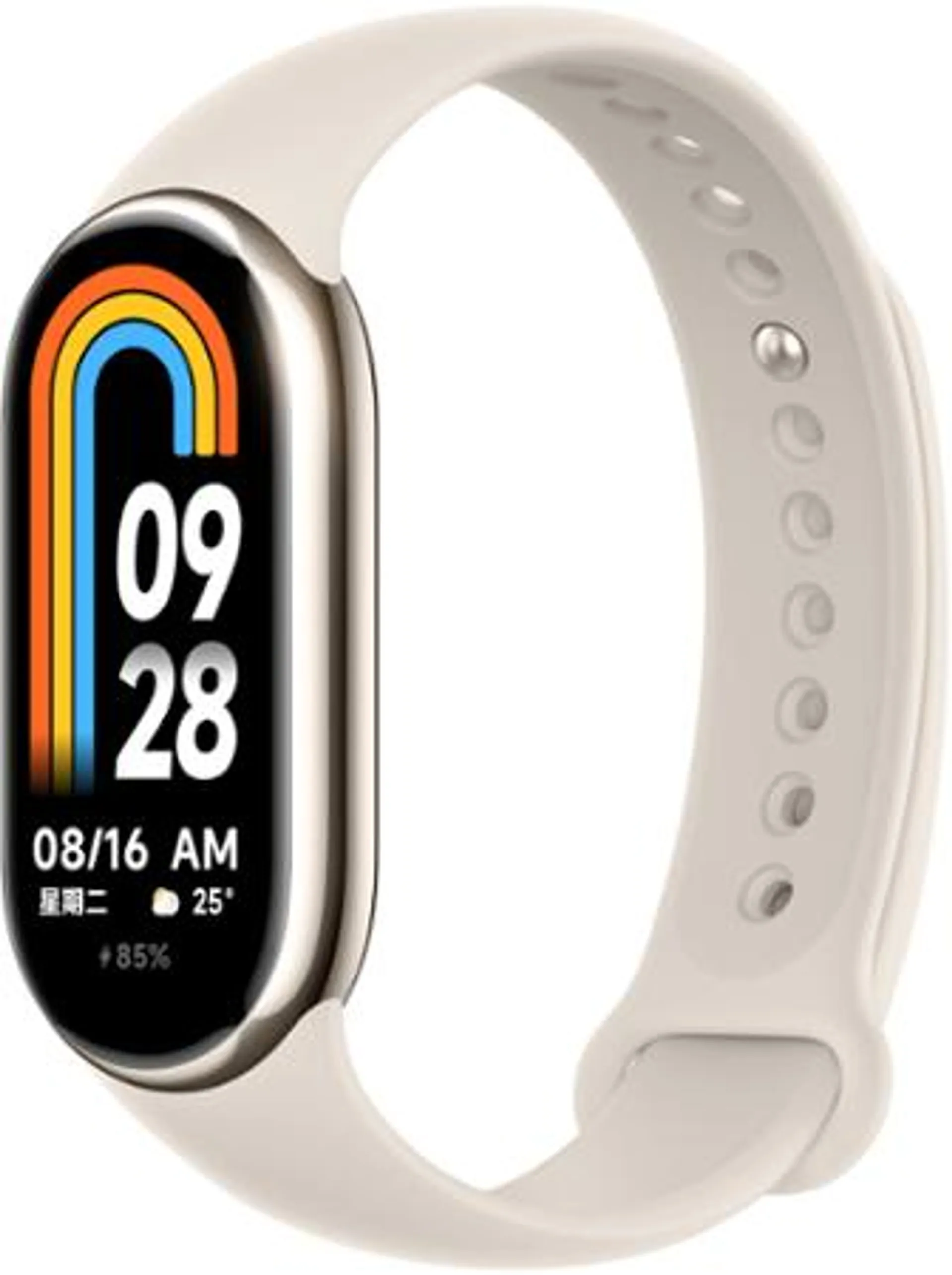 Xiaomi Smart Band 8/Champagne Gold/Sport Band/Gold