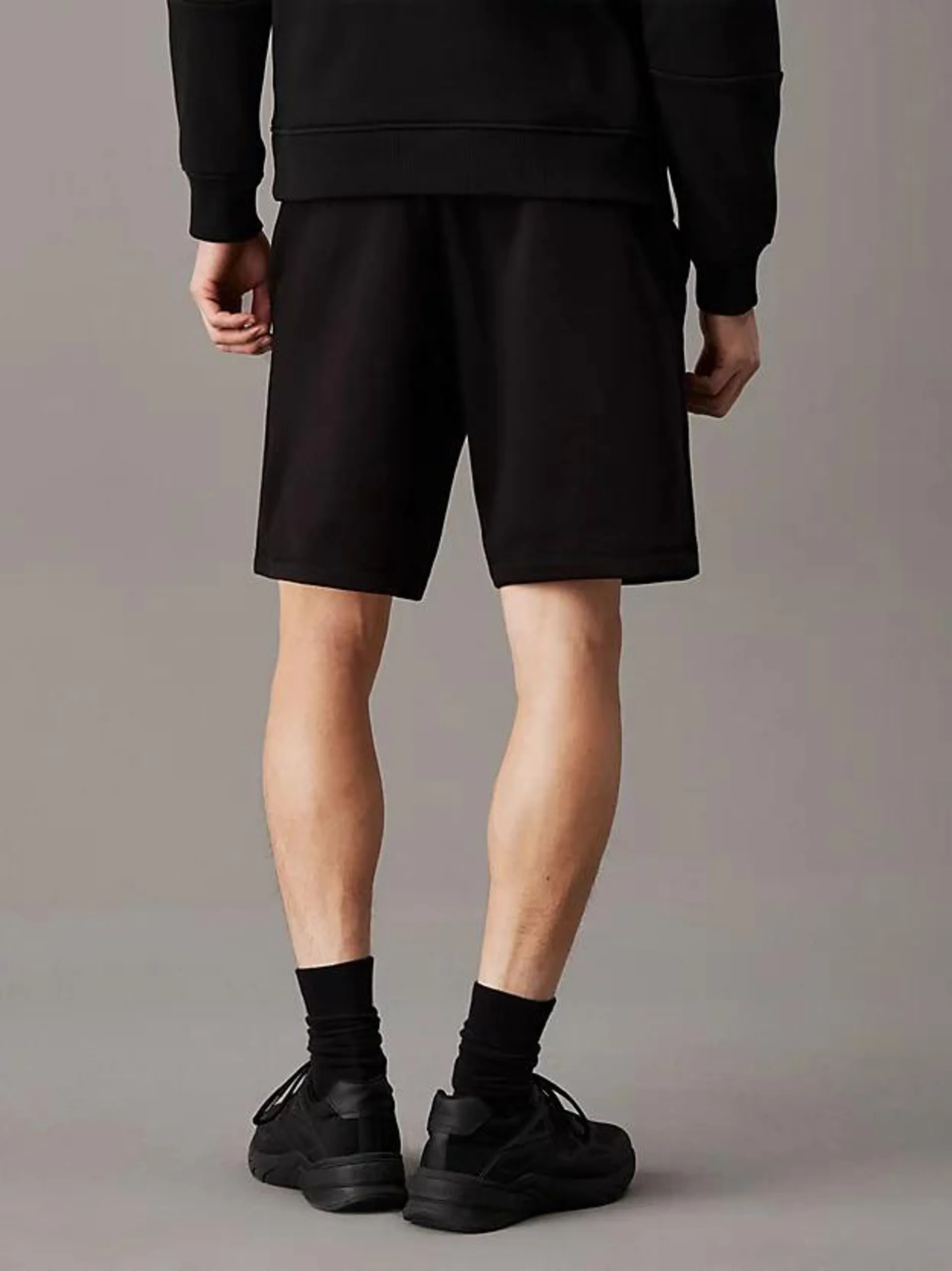 Monogram Fleece Jogger Shorts