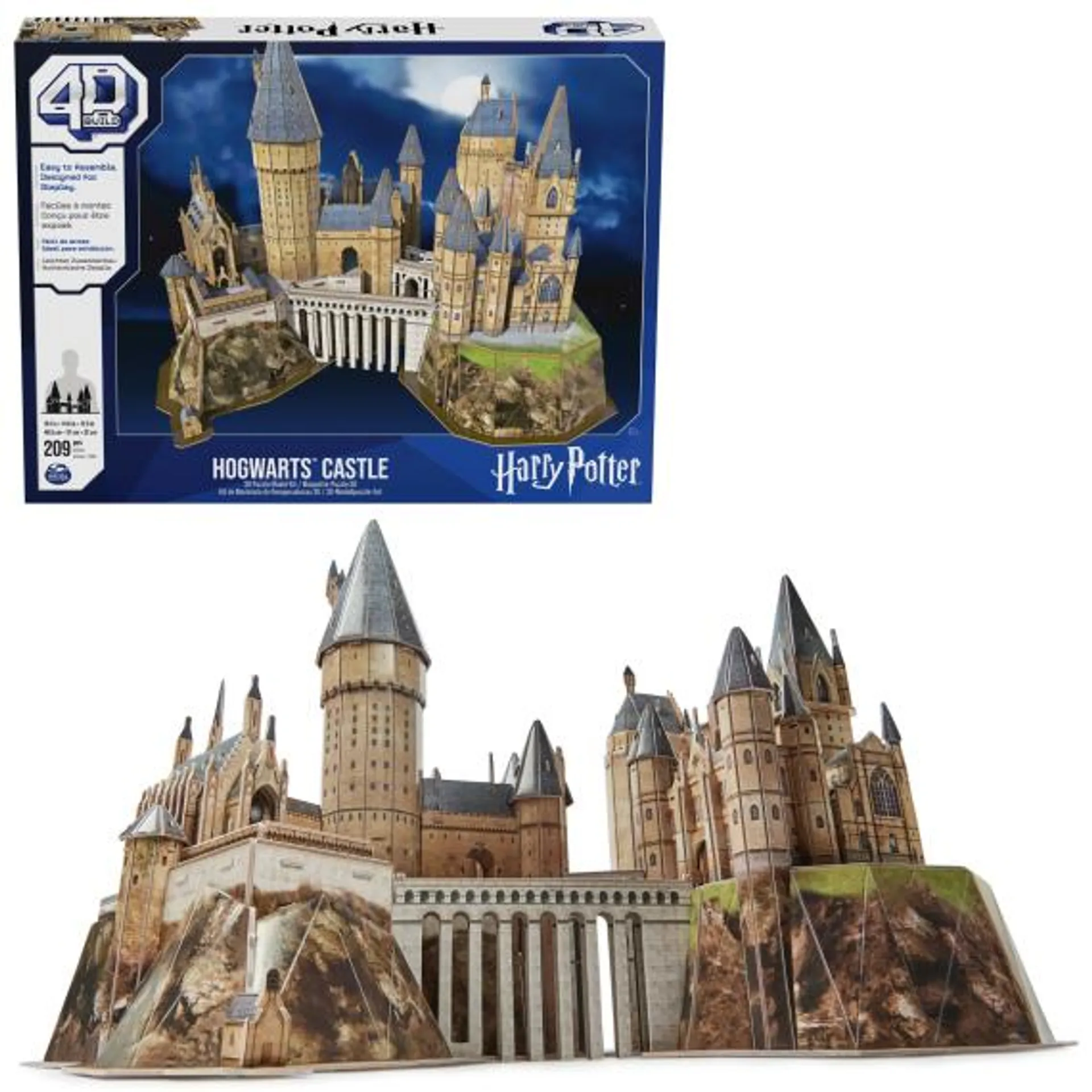 Puzzle Harry Potter Bradavický hrad 4D