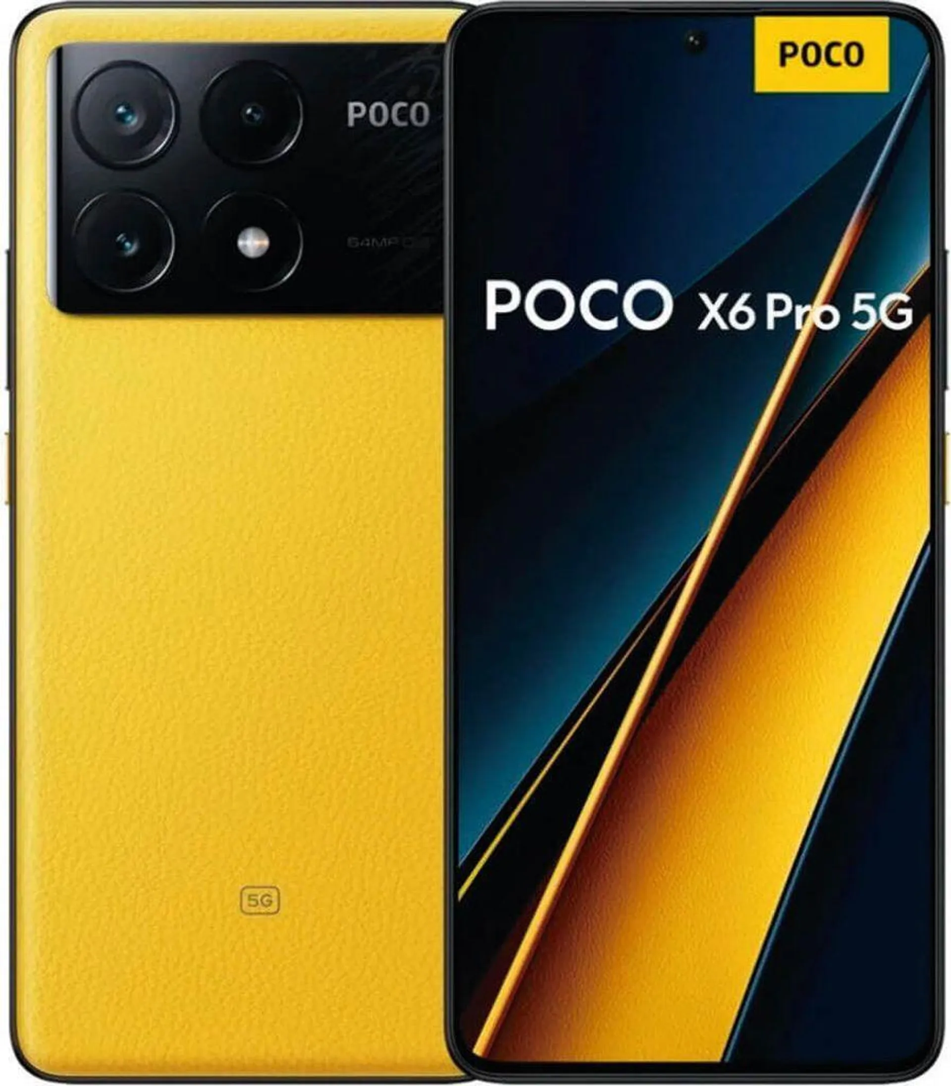 POCO X6 Pro 8+256GB 6,67" 5G žlutá DS EU POCO