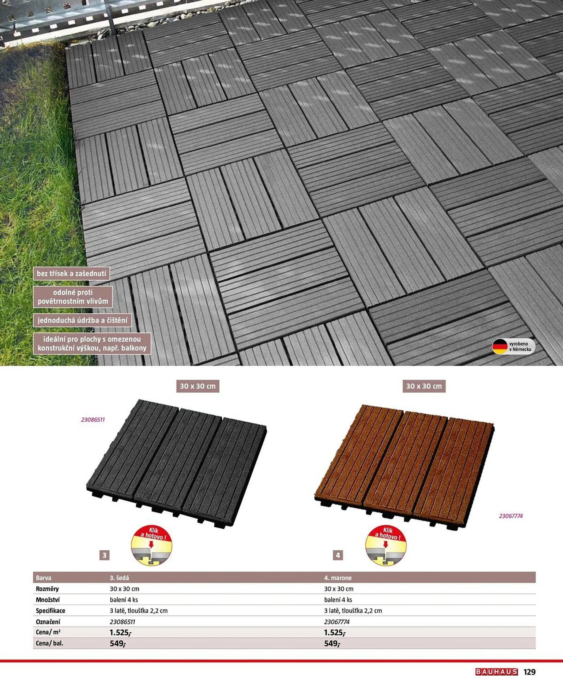 Bauhaus leták - 13. března 31. srpna 2024 - Page 129