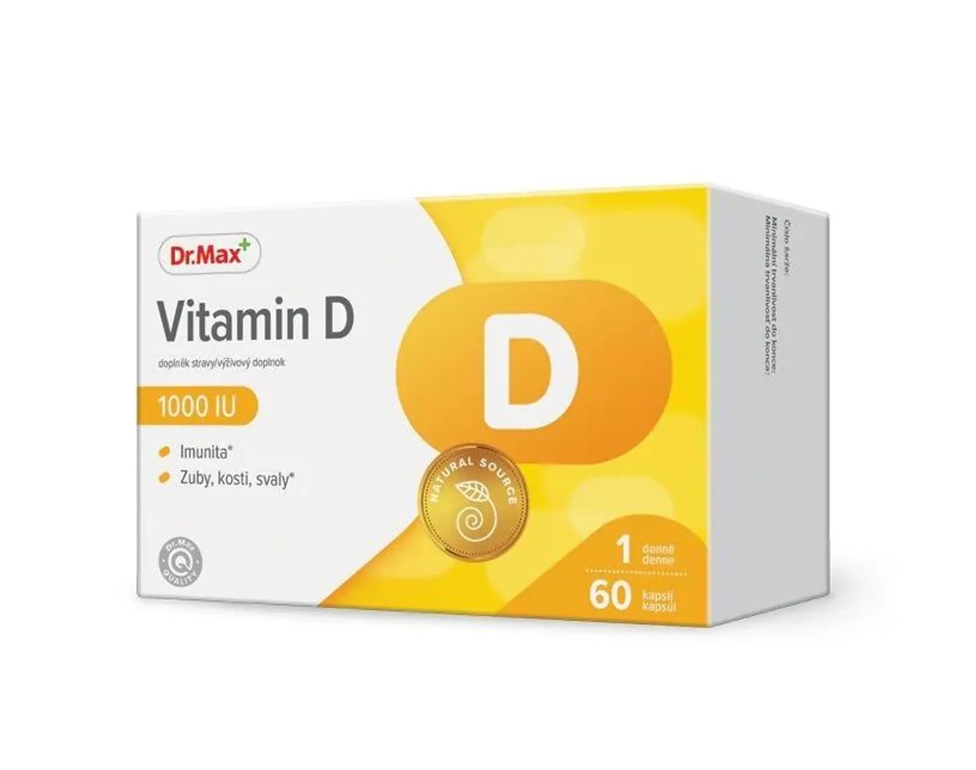 Dr. Max Vitamin D 1000 I.U. 60 kapslí