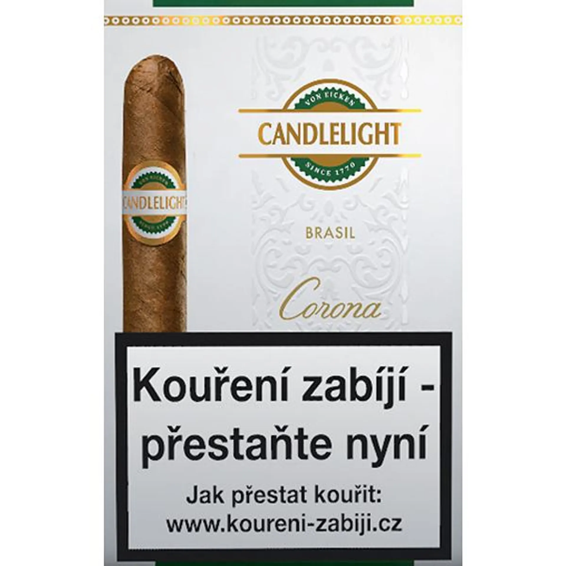 Doutníky Candlelight Corona Brasil 5ks