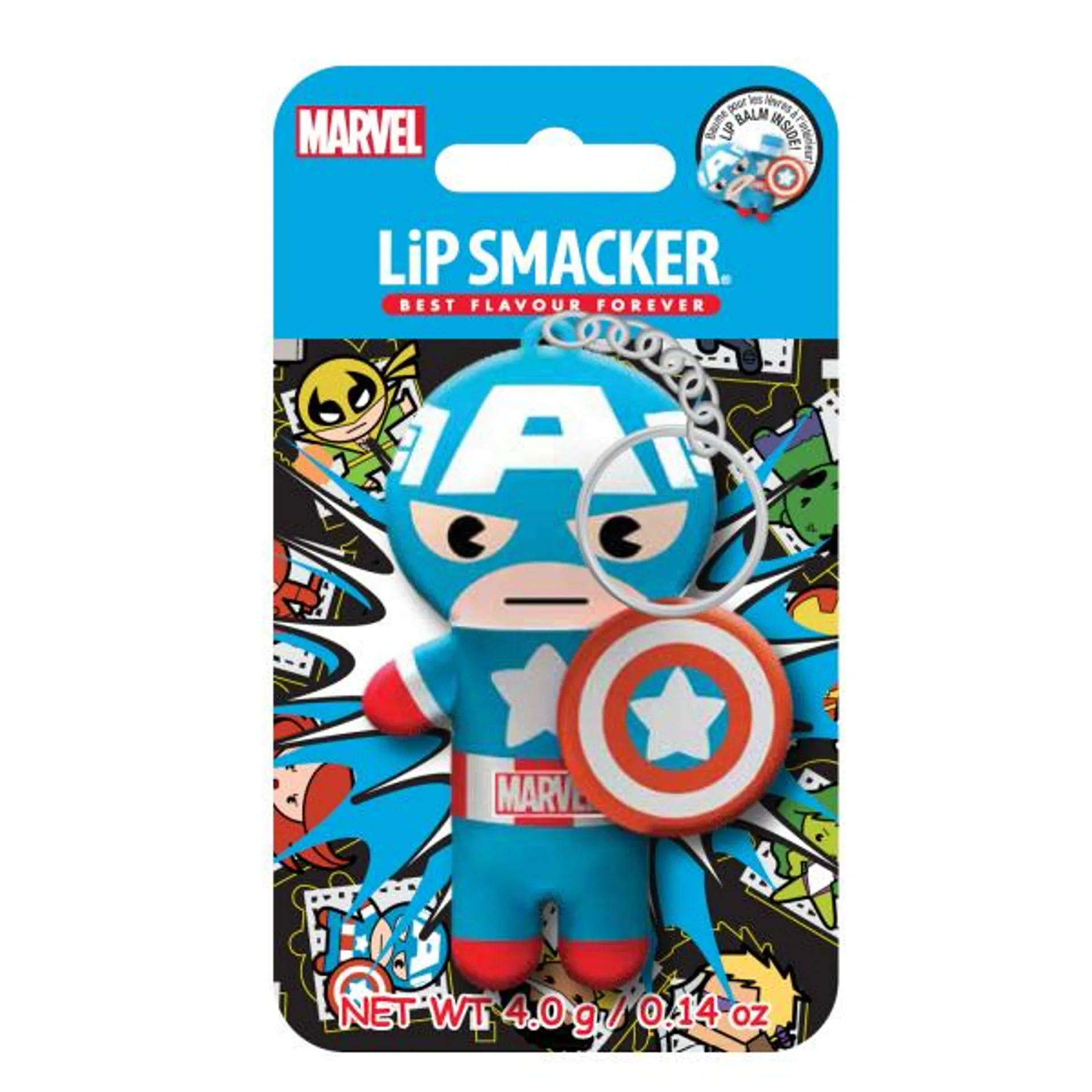 Marvel Super Hero Lip Balm - Captain Americana