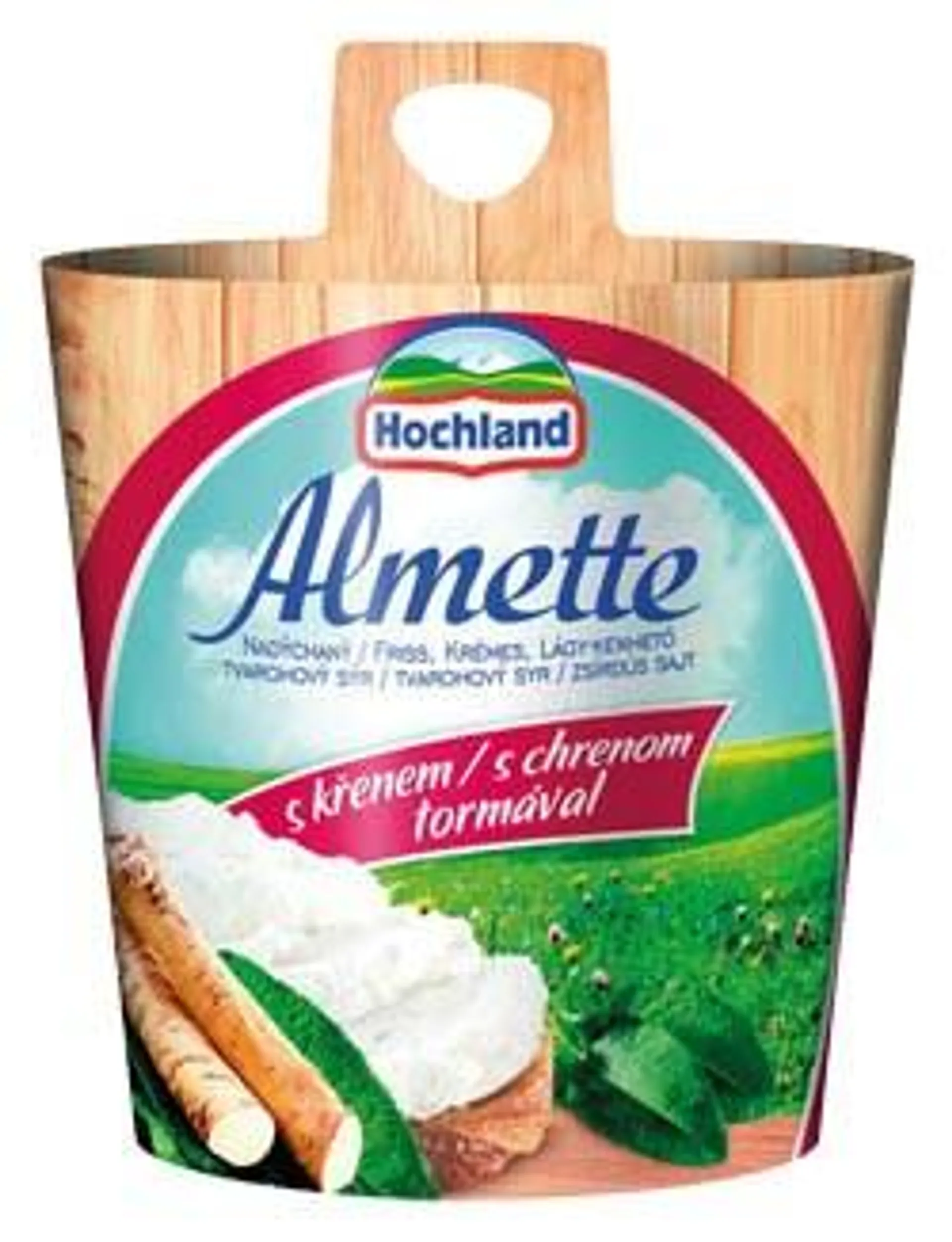 Almette Sýr s křenem chlaz. 150 g