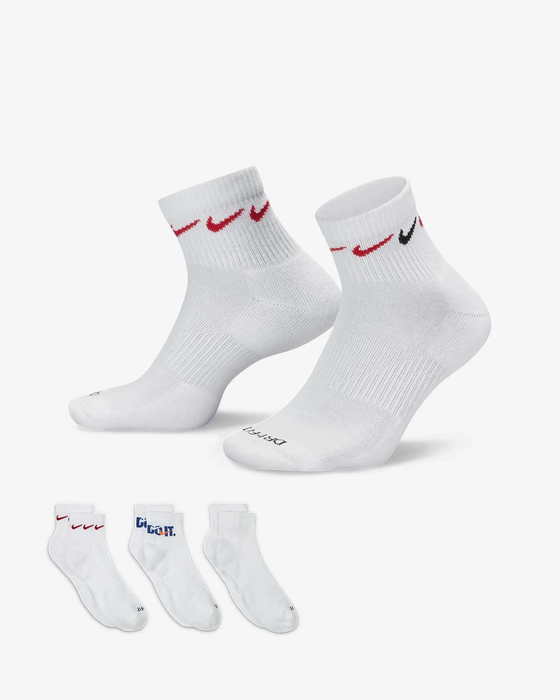 Training Ankle Socks (3 Pairs)