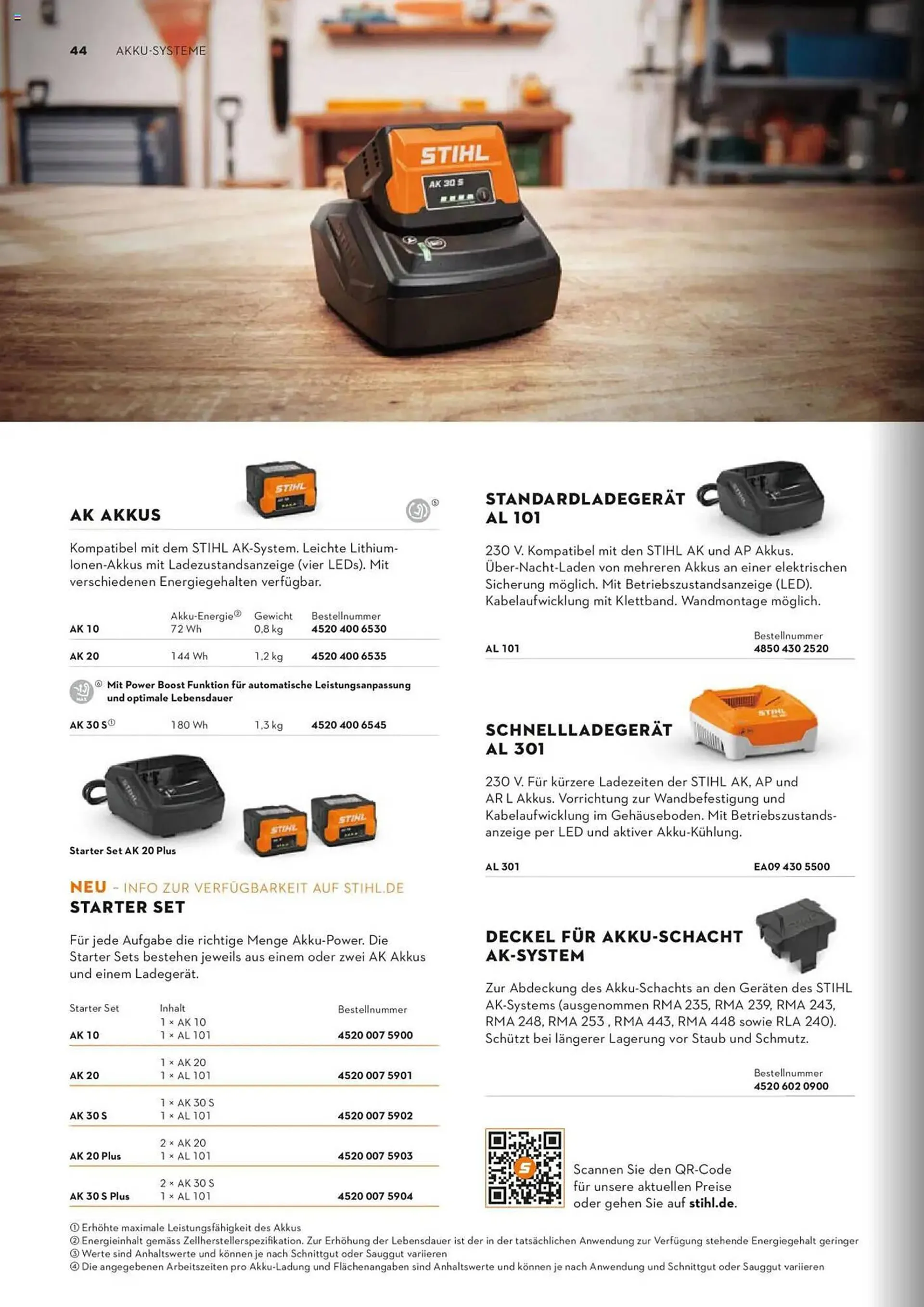 STIHL Prospekt von 1. Januar bis 31. Dezember 2025 - Prospekt seite 44