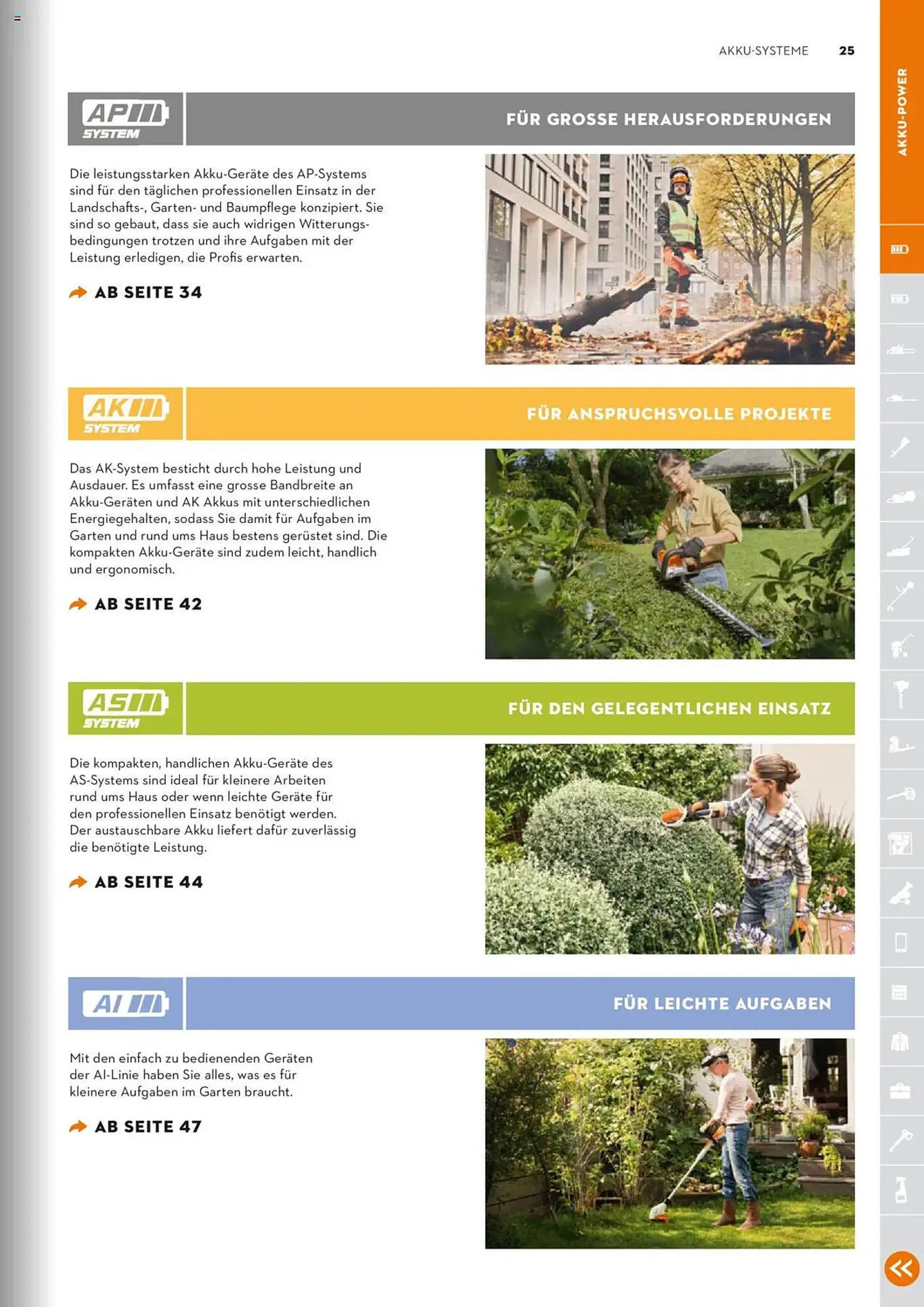 STIHL Prospekt von 1. Januar bis 31. Dezember 2025 - Prospekt seite 25