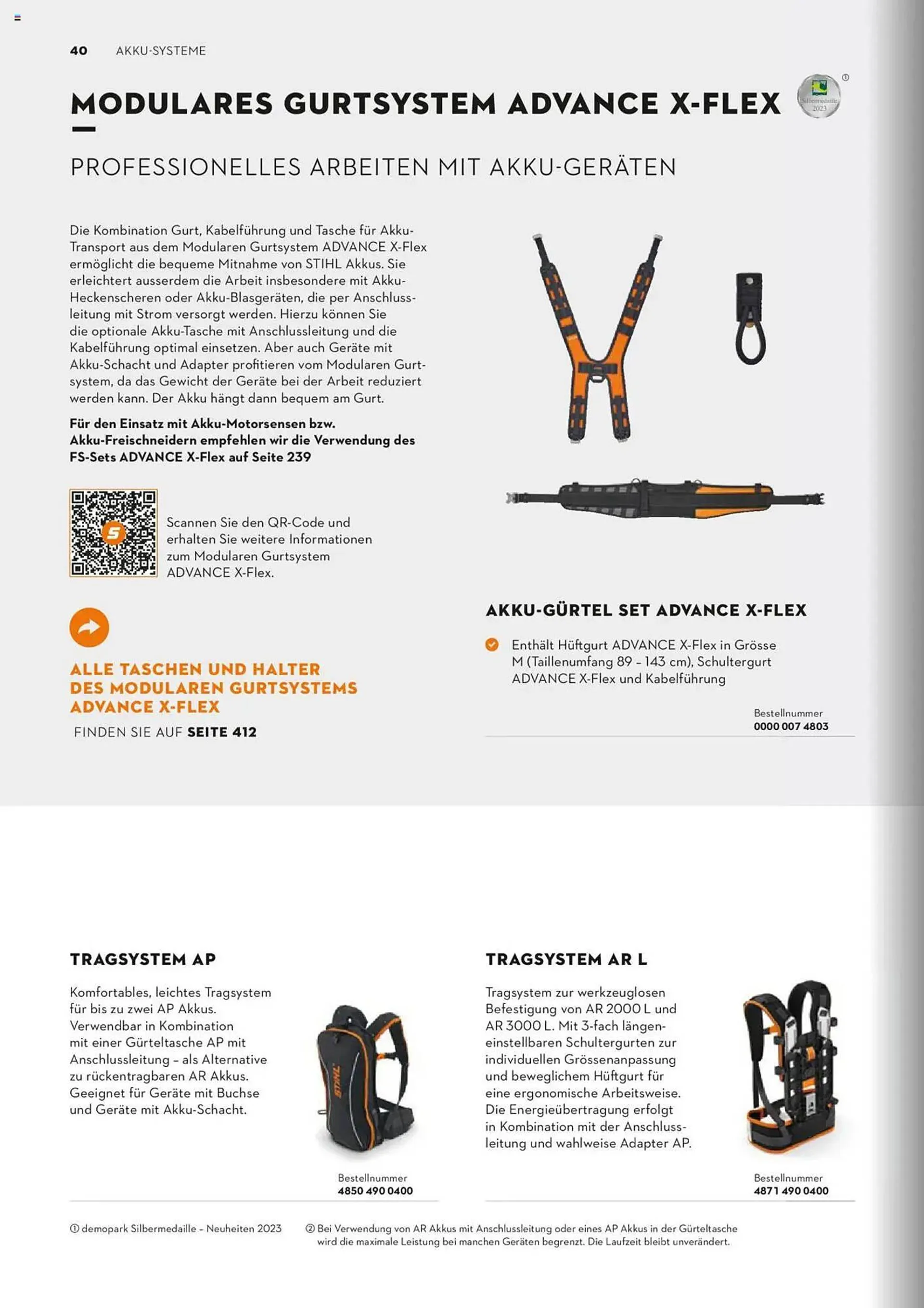 STIHL Prospekt von 1. Januar bis 31. Dezember 2025 - Prospekt seite 40