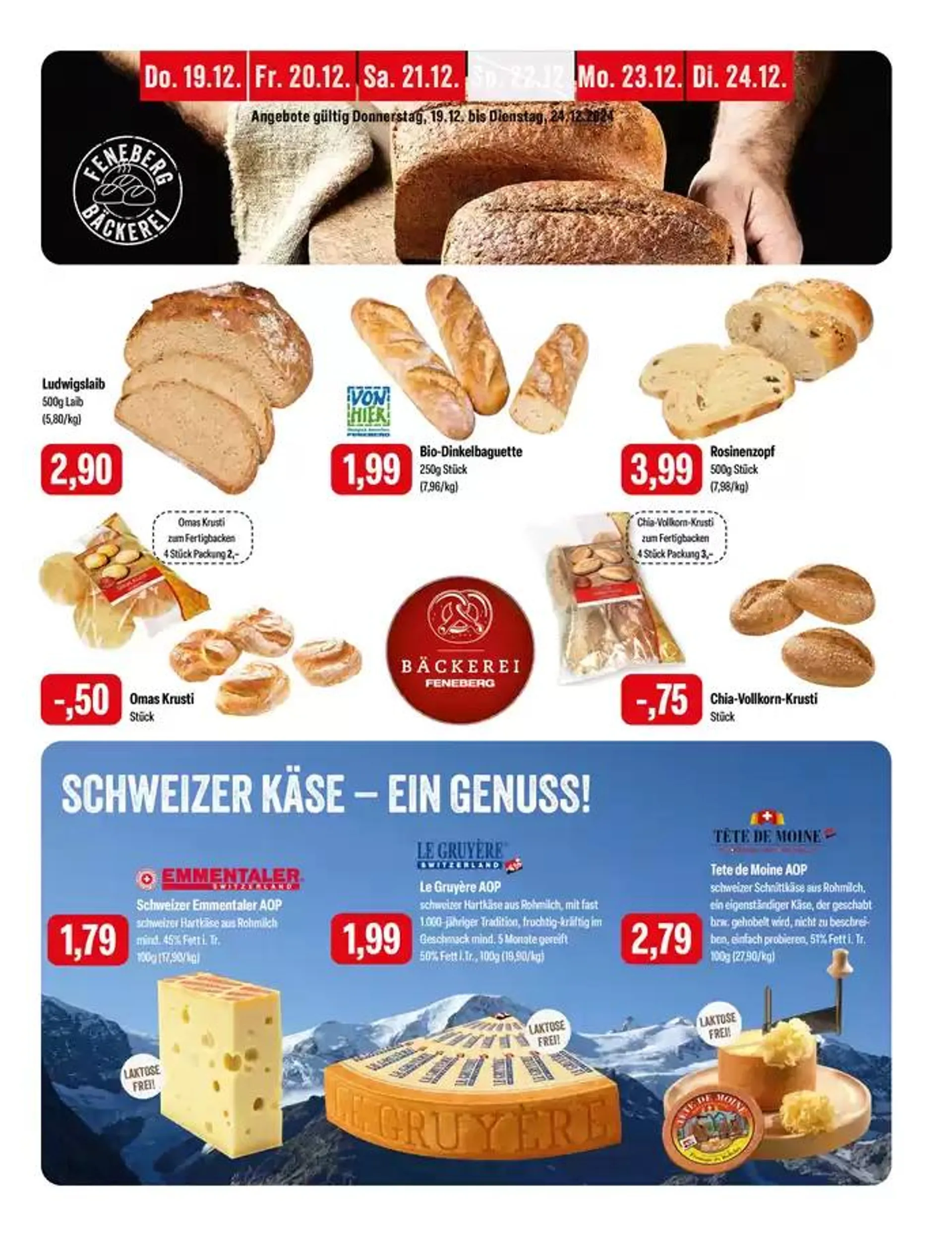 Angebot Feneberg von 19. Dezember bis 24. Dezember 2024 - Prospekt seite 9