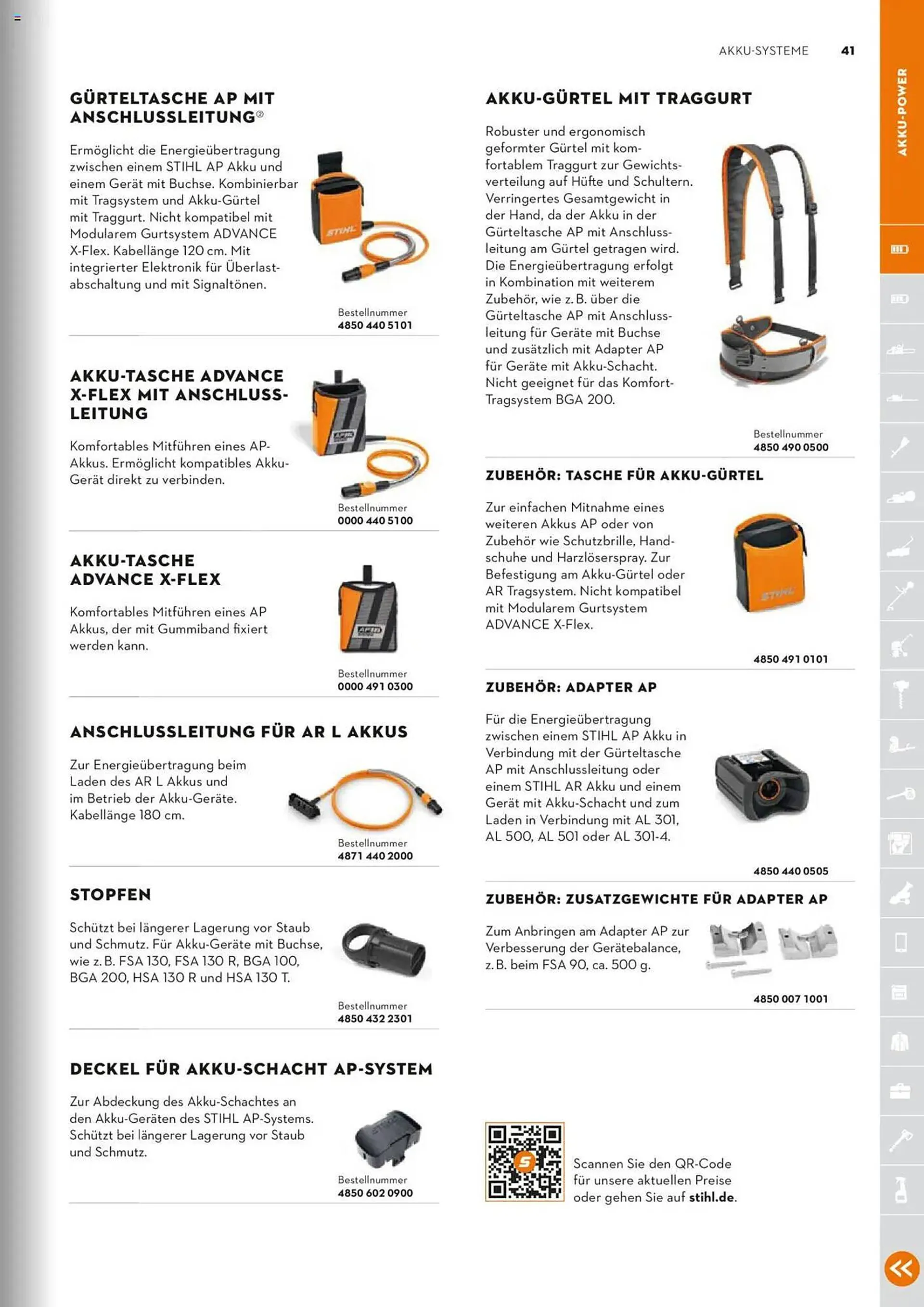 STIHL Prospekt von 1. Januar bis 31. Dezember 2025 - Prospekt seite 41