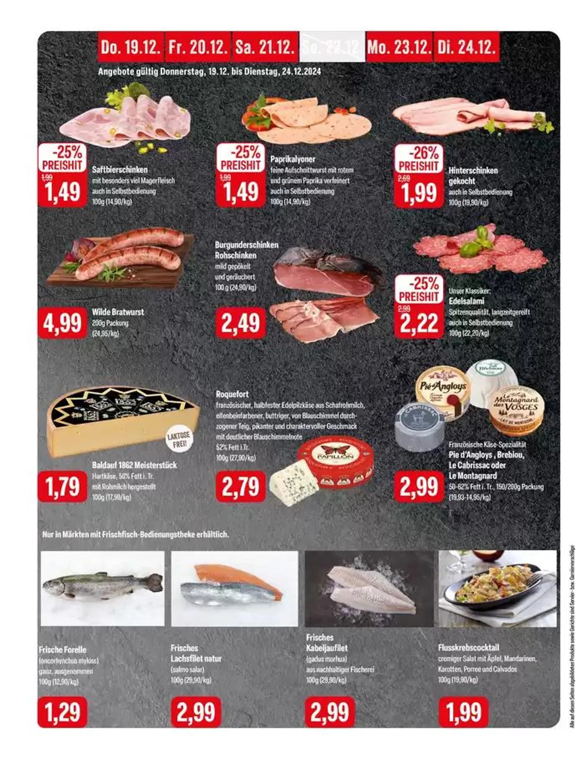 Angebot Feneberg von 19. Dezember bis 24. Dezember 2024 - Prospekt seite 8