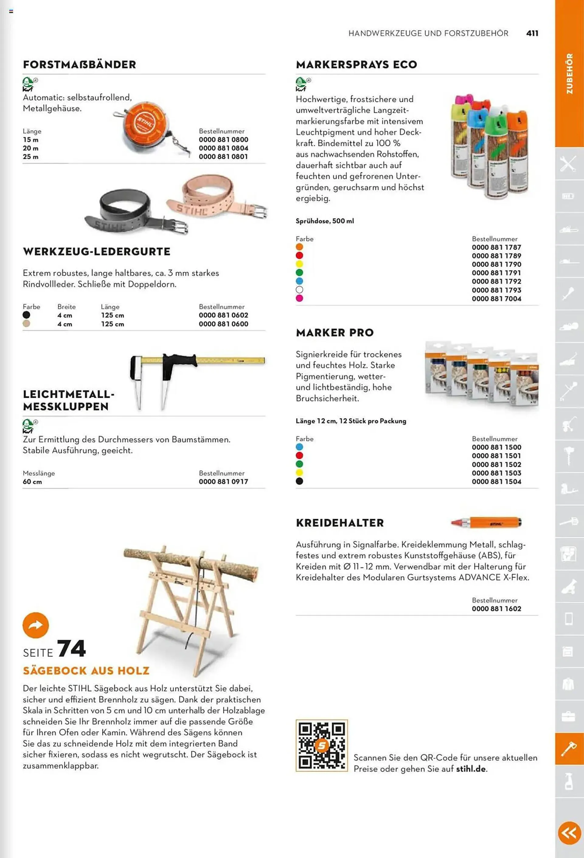 STIHL Prospekt von 1. Januar bis 31. Dezember 2025 - Prospekt seite 411