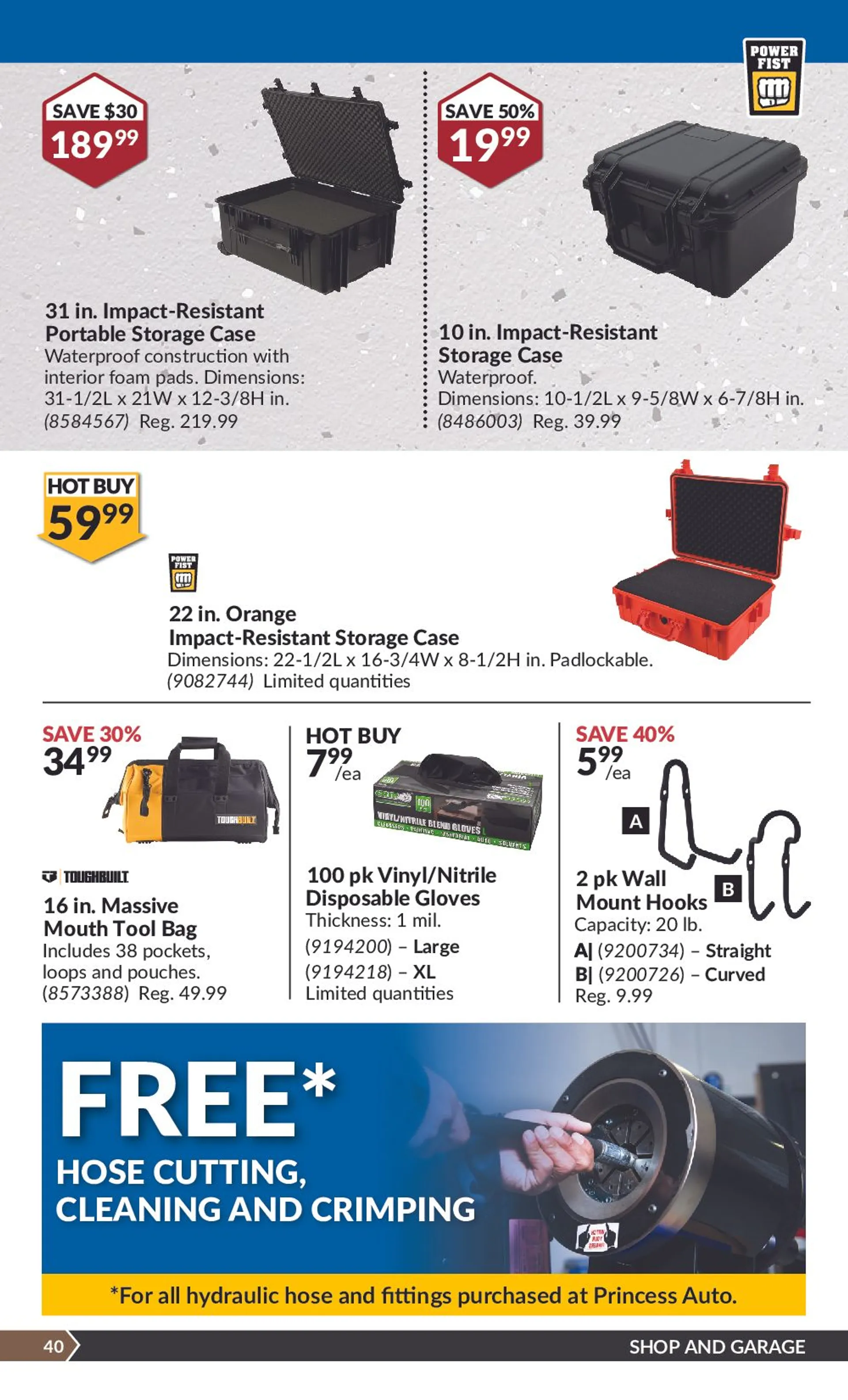 Princess Auto Week Sale from October 8 to October 20 2024 - flyer page 58