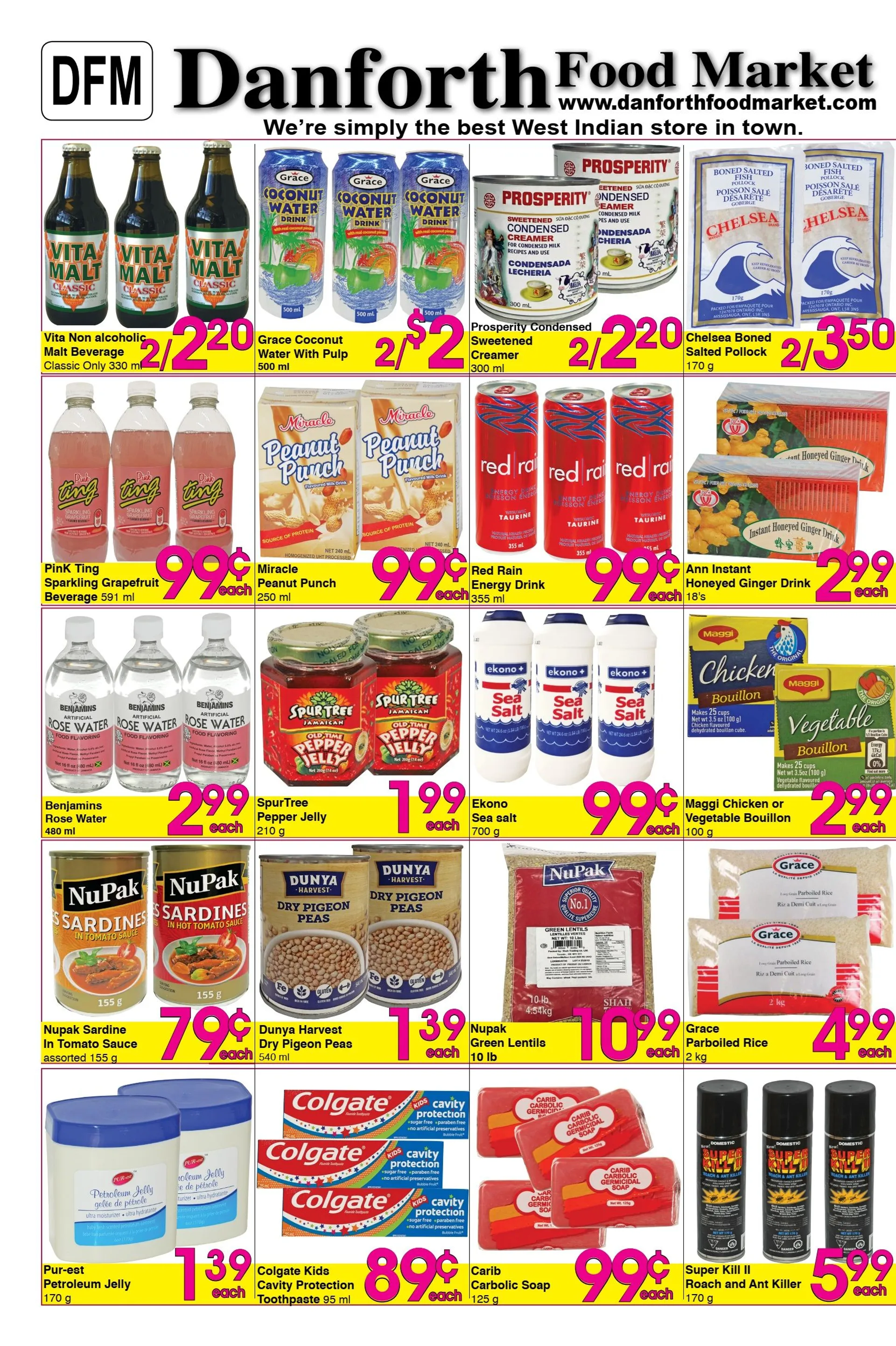 Danforth Food Market Sales from August 7 to August 13 2025 - flyer page 1