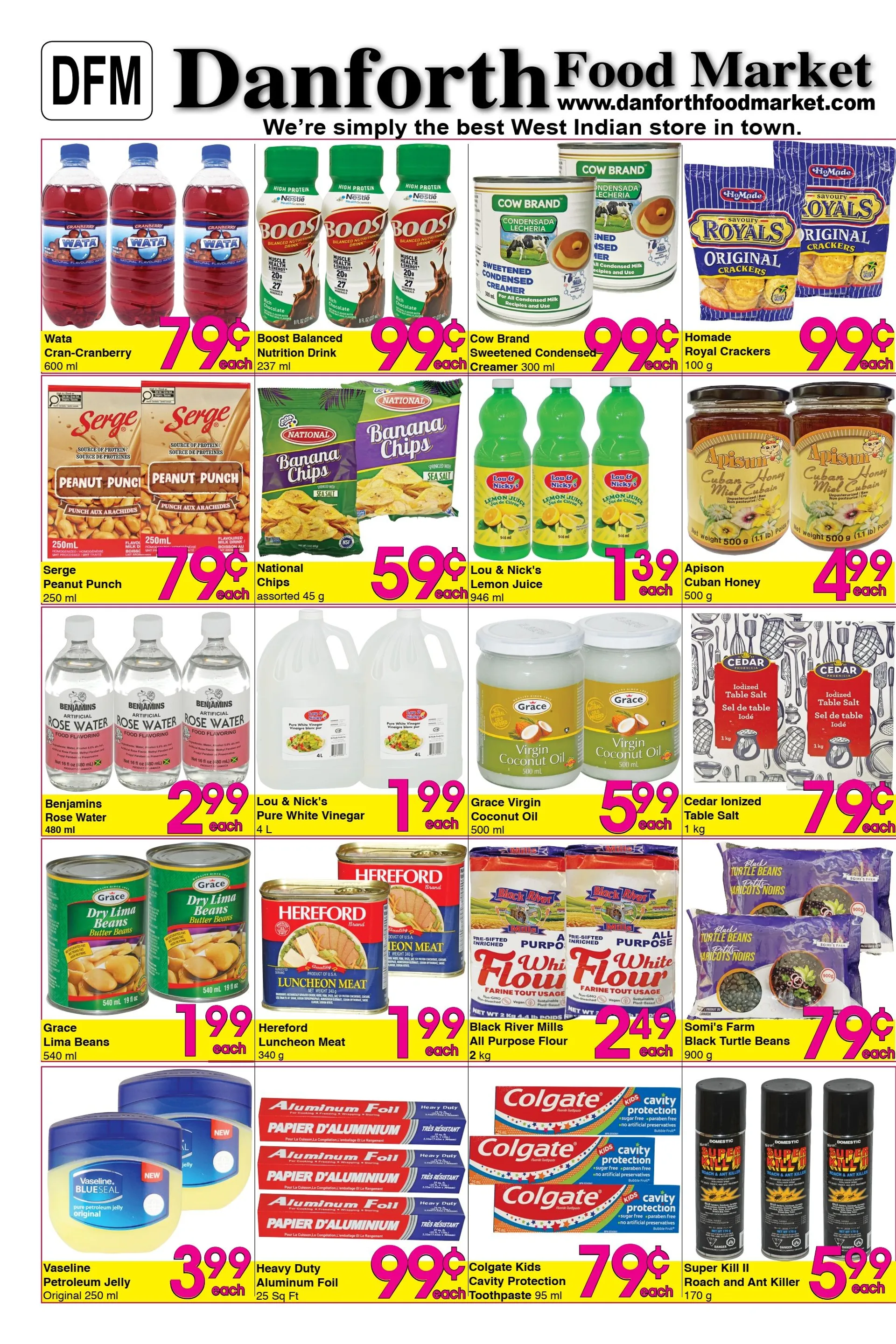 Danforth Food Market flyers from July 24 to July 30 2025 - flyer page 1
