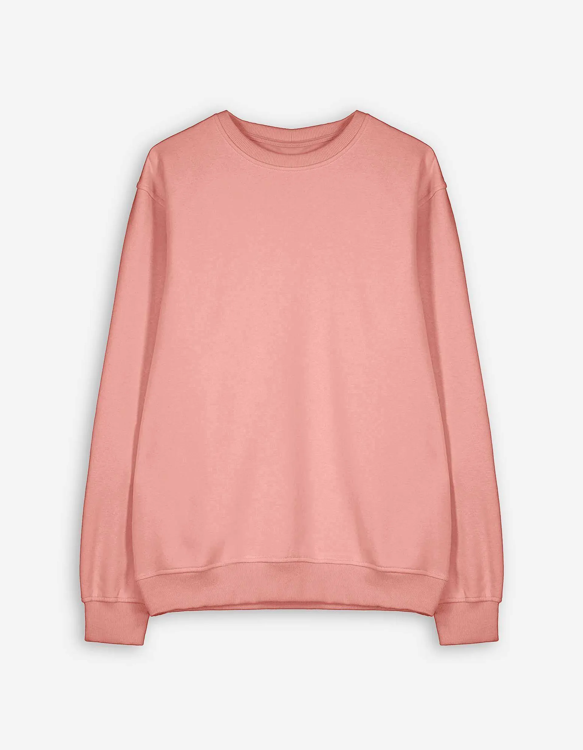 Sweatshirt - Relax Fit - rosa