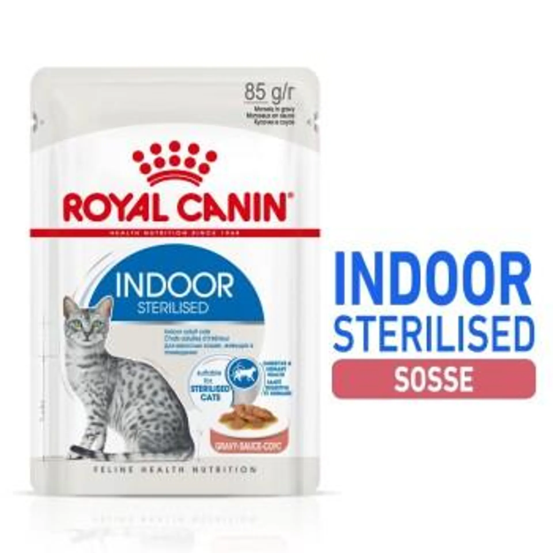 ROYAL CANIN Indoor Sterilised Adult in Soße 12x85 g