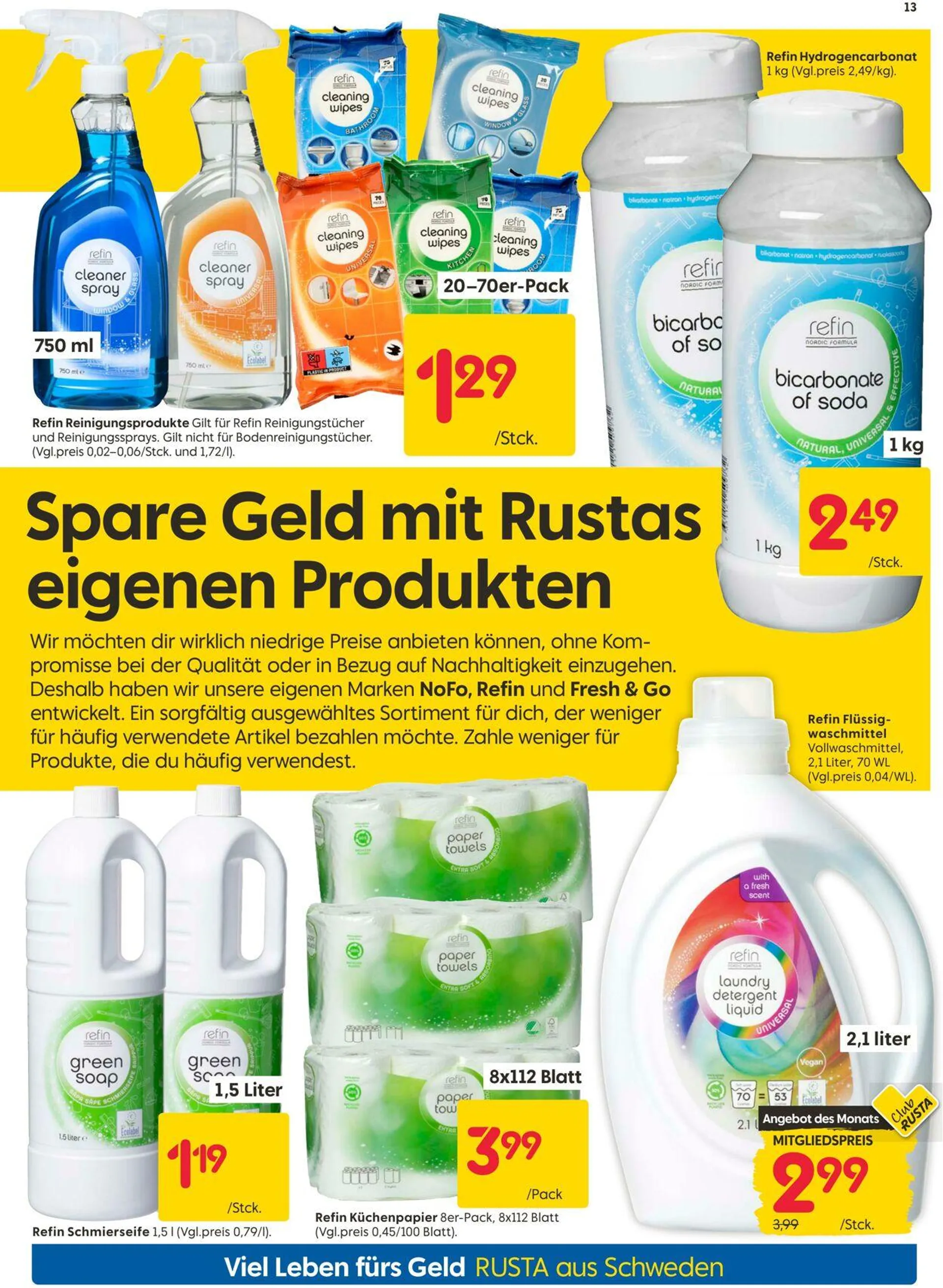 Rusta von 11. August bis 25. August 2025 - Prospekt seite 13