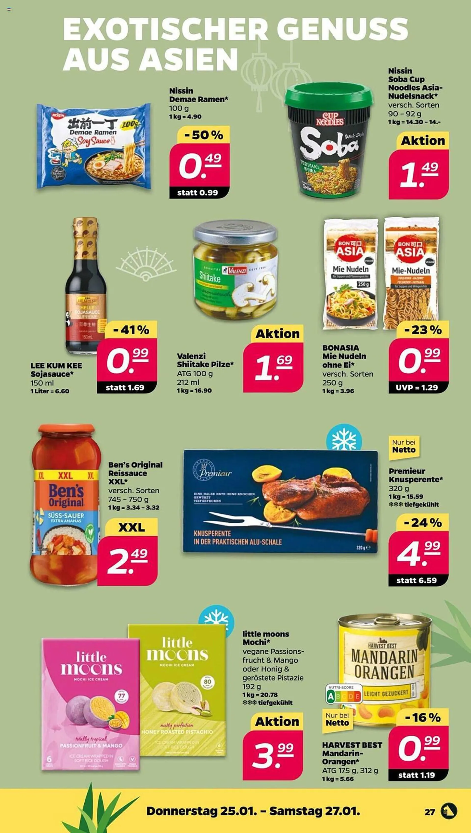 NETTO Prospekt von 22. Januar bis 27. Januar 2024 - Prospekt seite 27