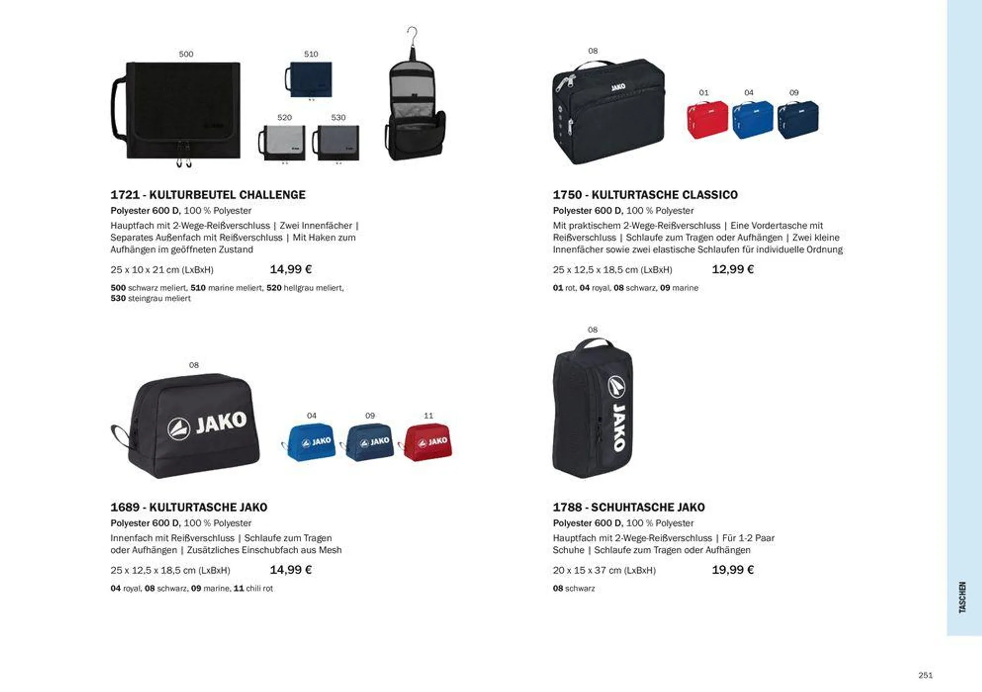 Jako Teamsport 2024 von 9. August bis 31. Dezember 2024 - Prospekt seite 253