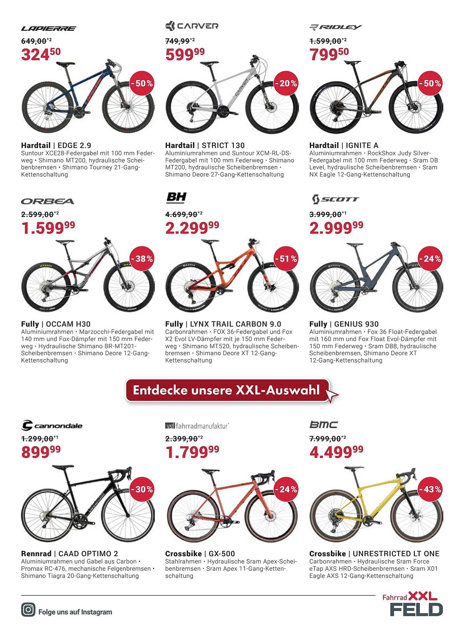 Fahrrad XXL Prospekt von 24. Februar bis 24. März 2025 - Prospekt seite 7