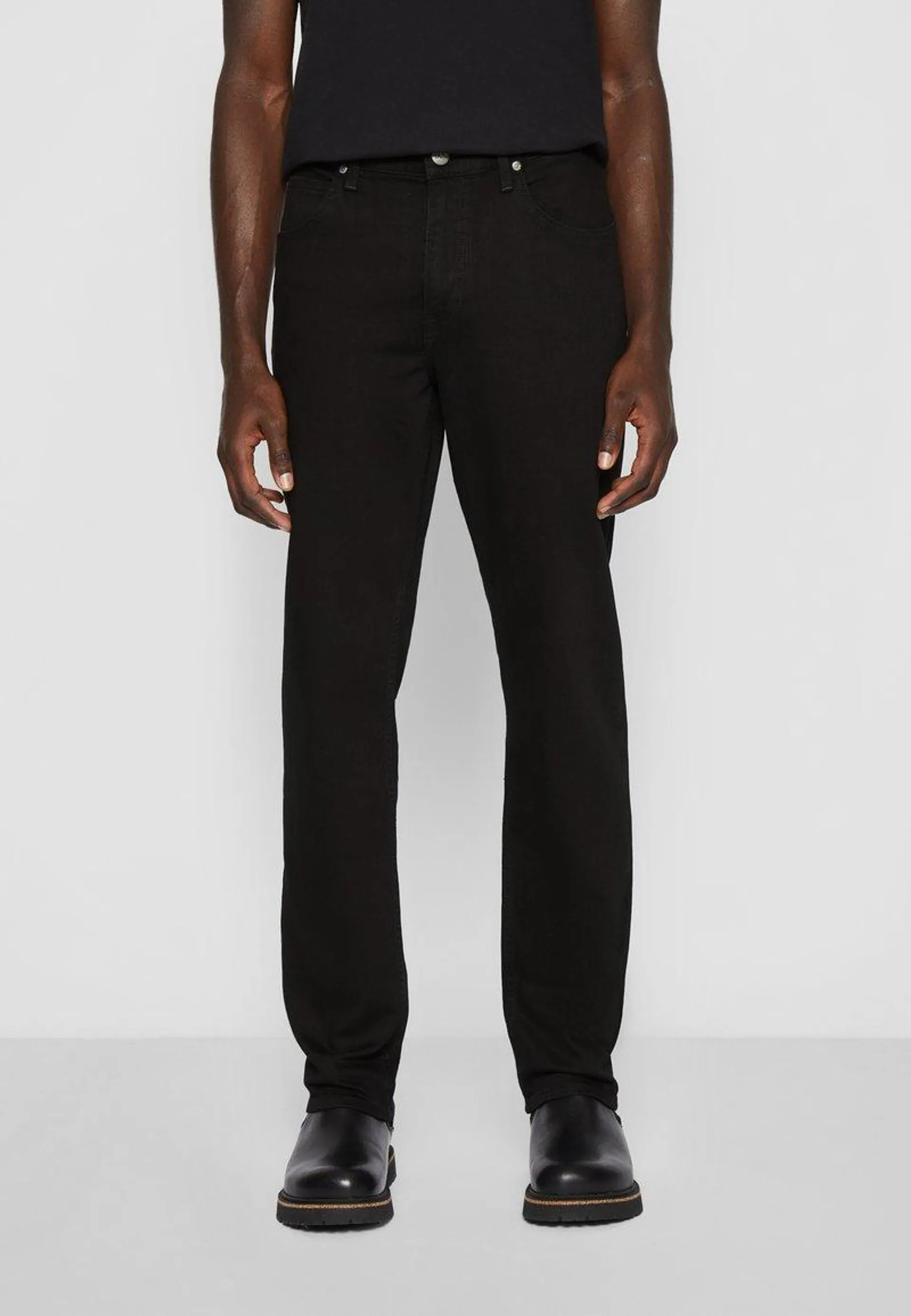 BROOKLYN STRAIGHT - Straight leg jeans - clean black